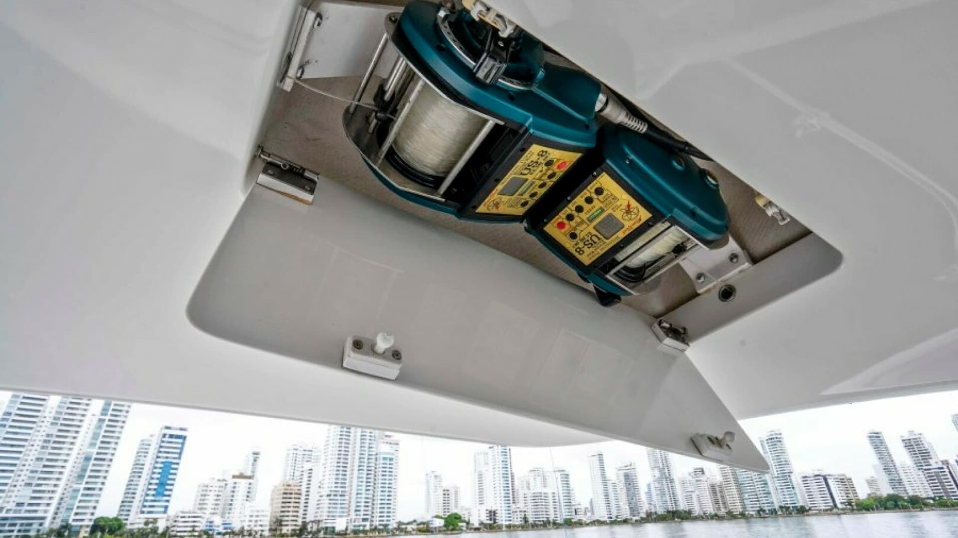 Overhead Fishing Equipment Storage