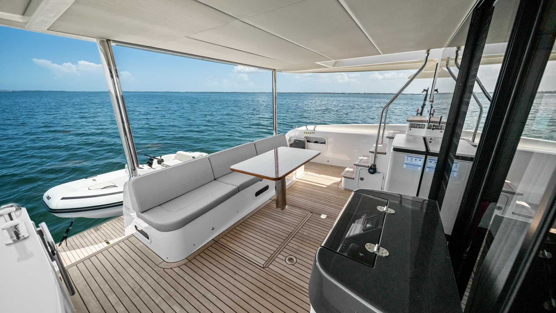 Spacious Aft Deck with Seating