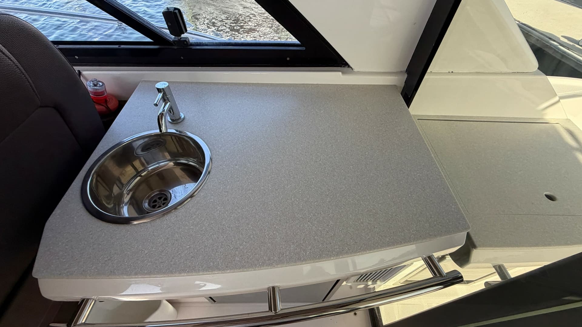Cockpit Wet Bar with Sink