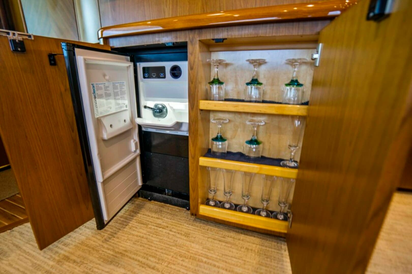 2011 Viking 70 Enclosed Bridge - Last Call - Galley
