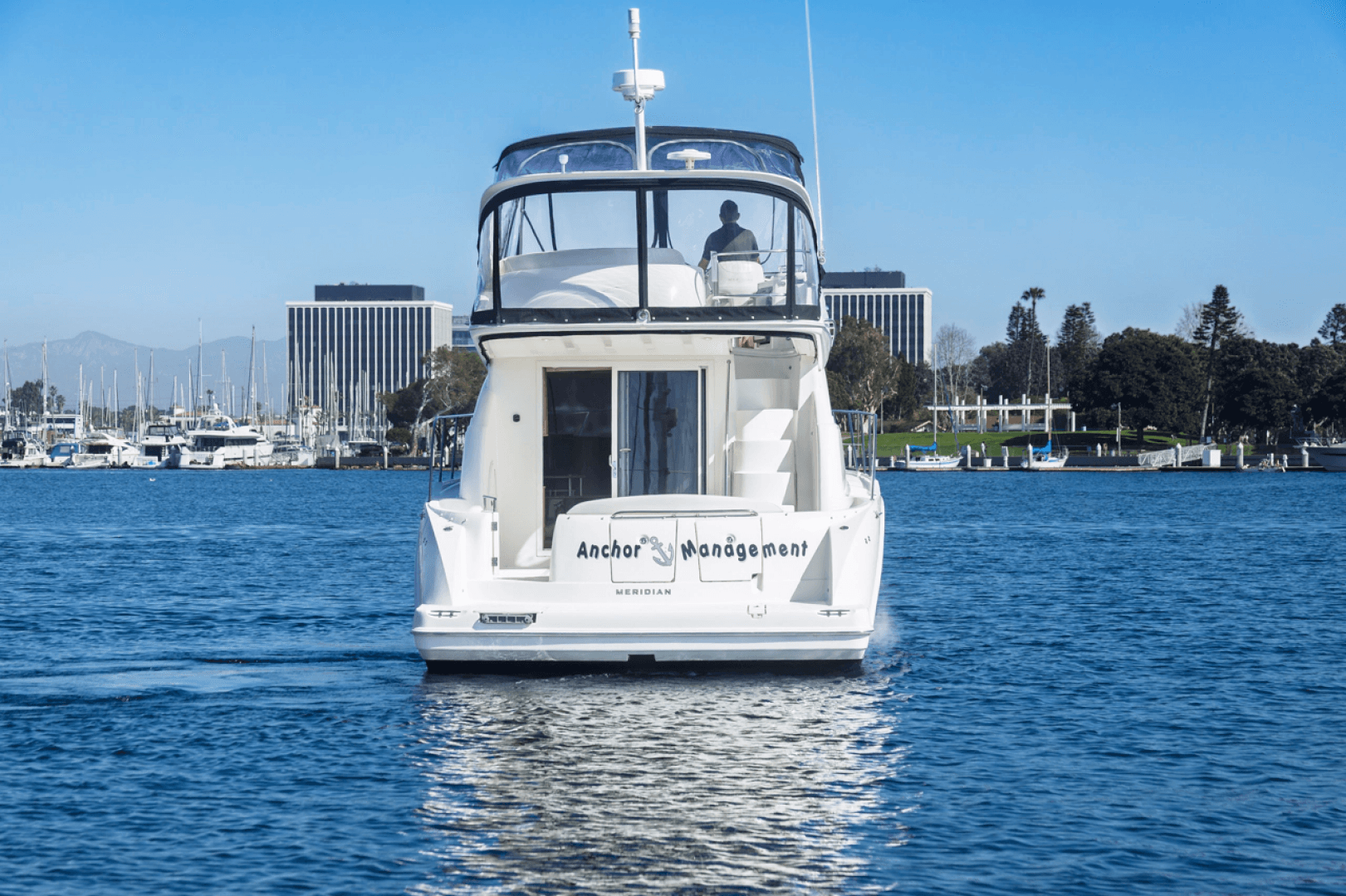 2008 Meridian 391 Sedan Bridge