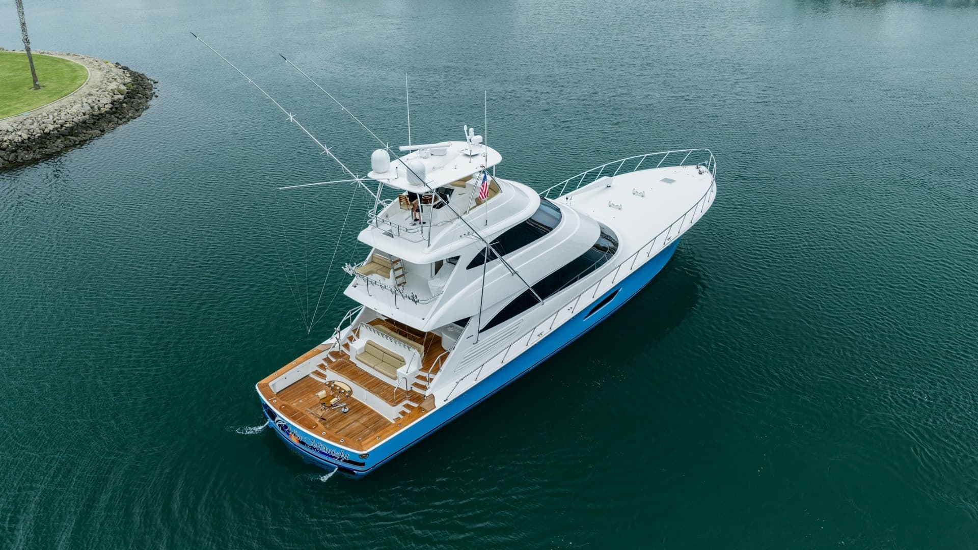 Aerial View of Aft Deck