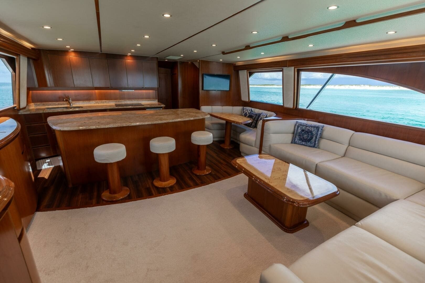 2015 Viking 70 Convertible  Galley