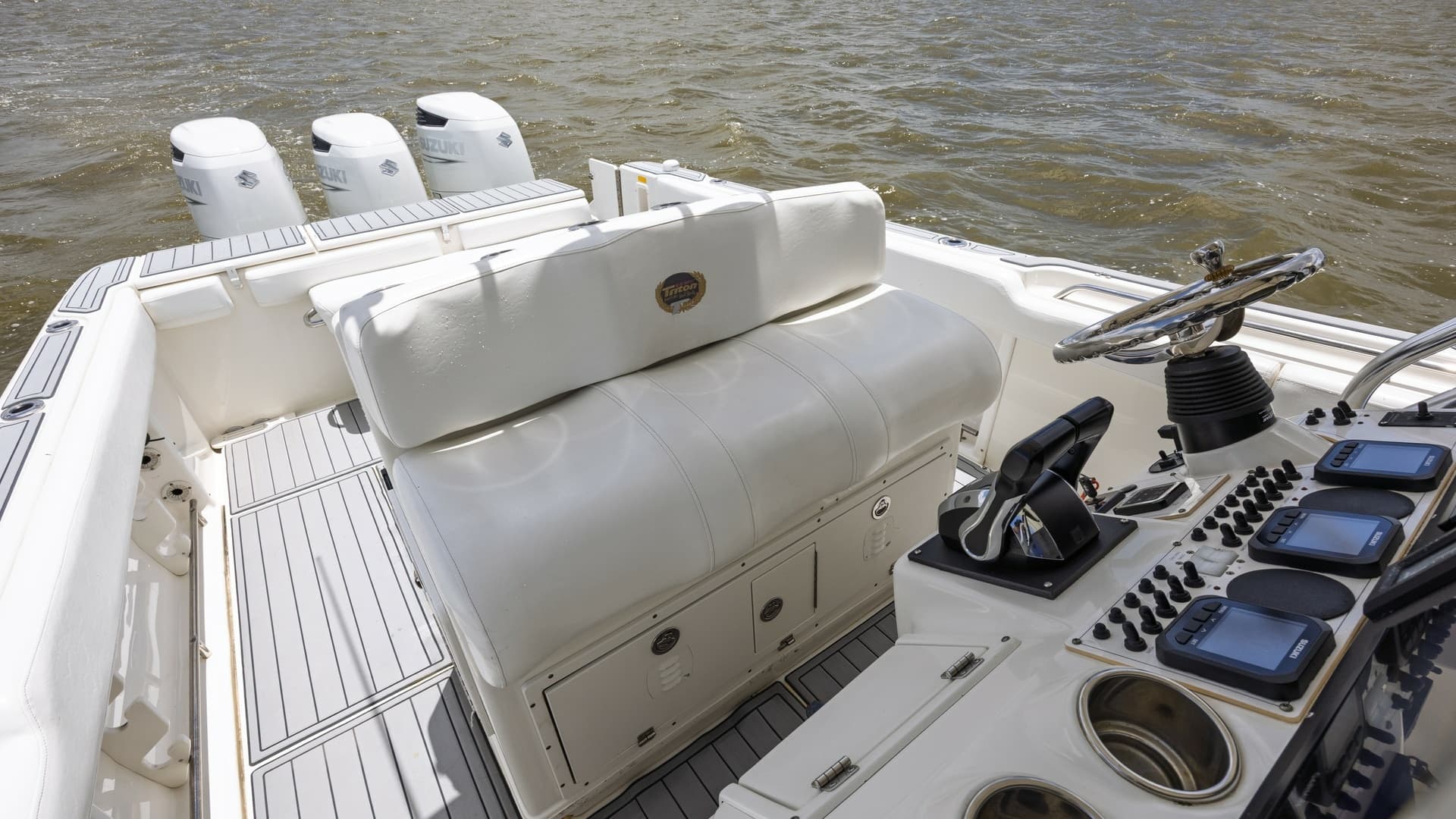 Helm and Seating Area