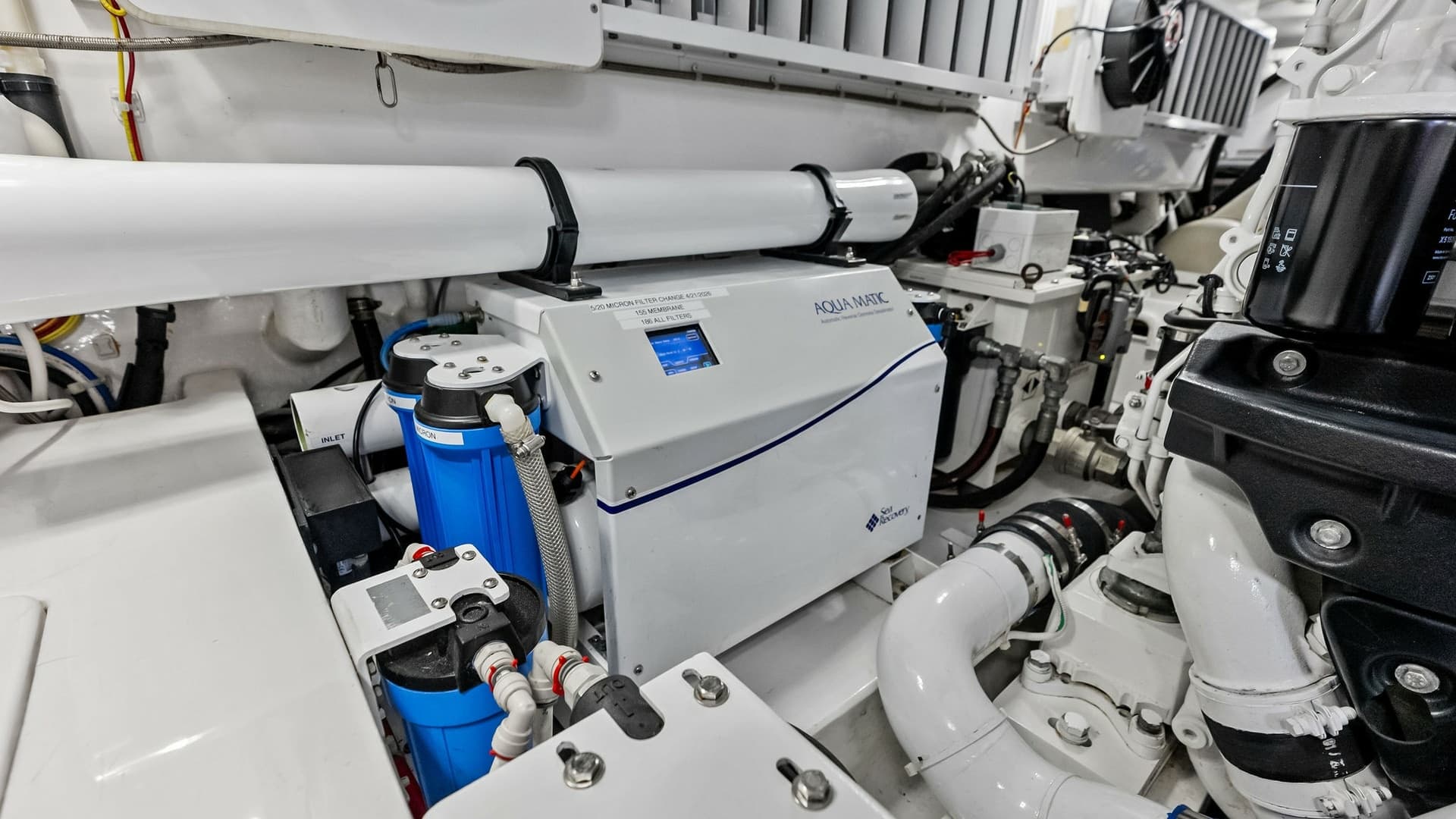Engine Room with Advanced Equipment