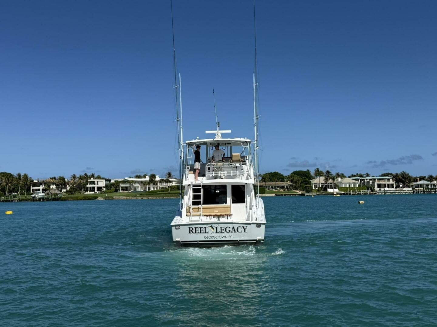 Viking 50 REEL LEGACY - Aft Profile