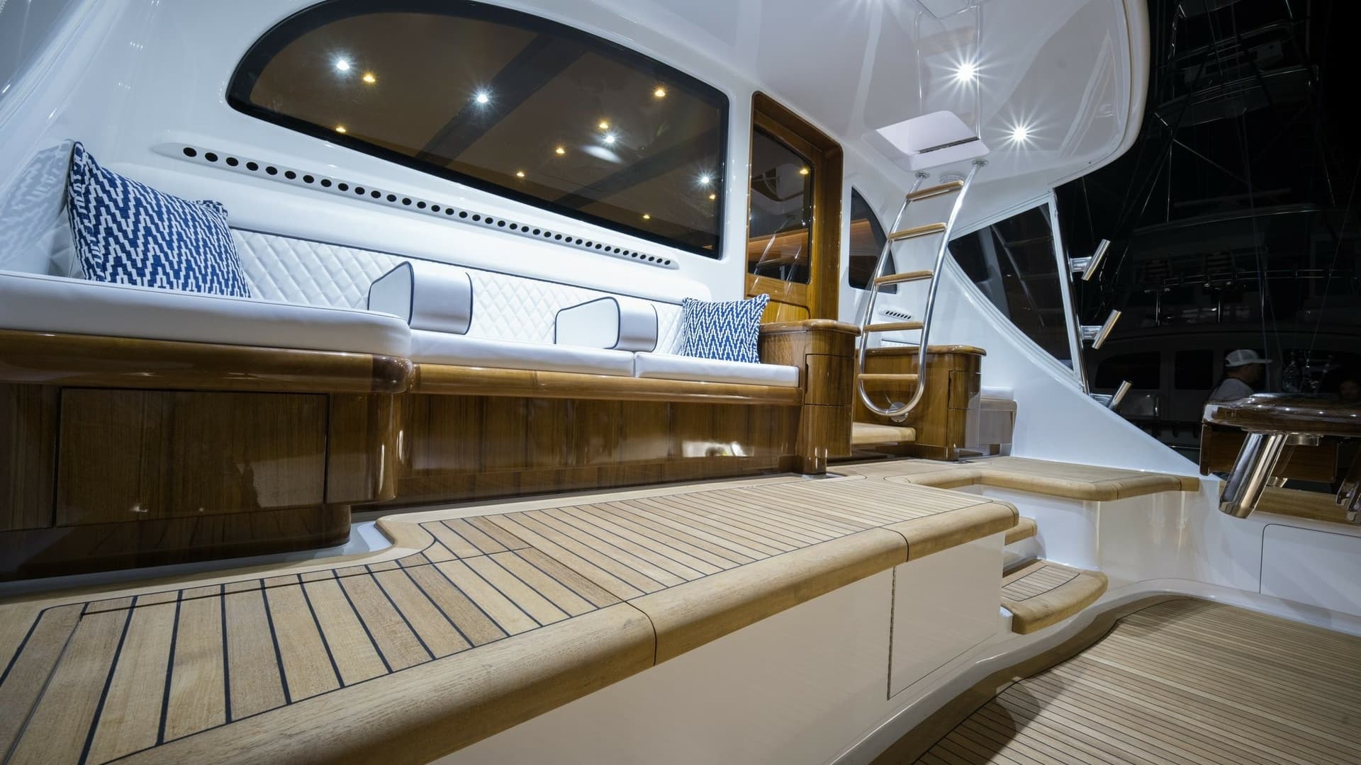 2026 Winter Custom Yachts 75 Open Convertible- MISS CARRIE- Cockpit