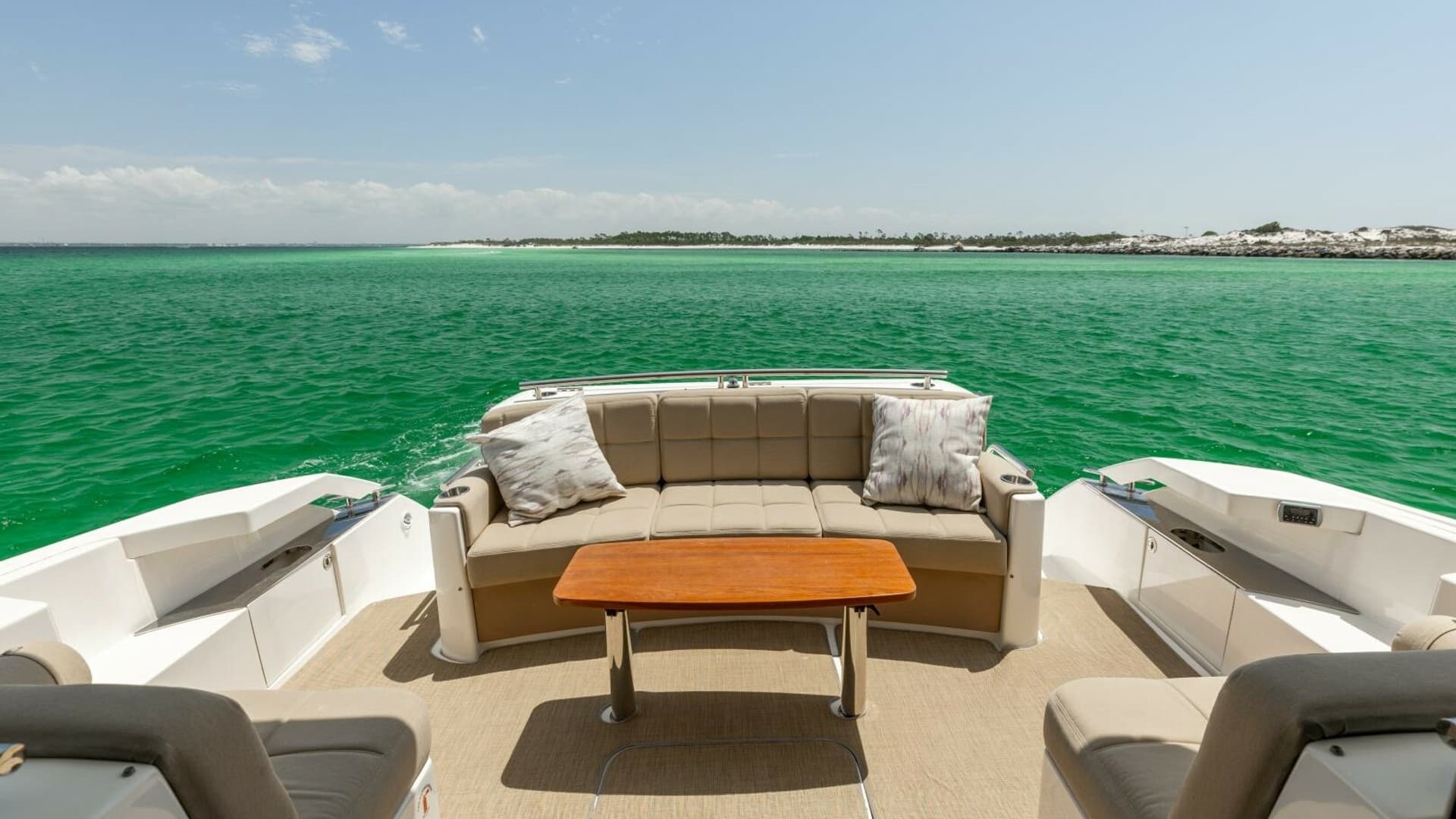 2015 Tiara Yachts 44 Coupe- SILVER LINING- Aft Deck