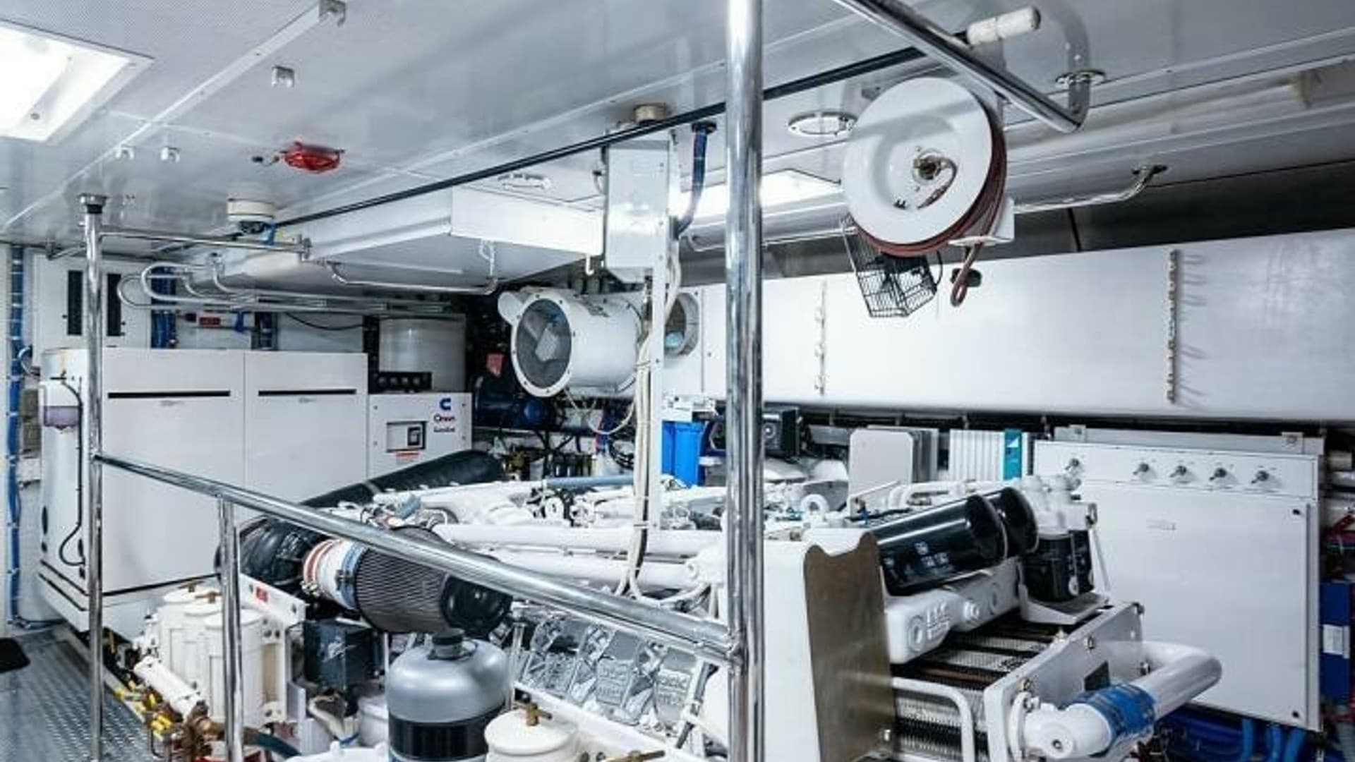 Engine Room with Equipment View