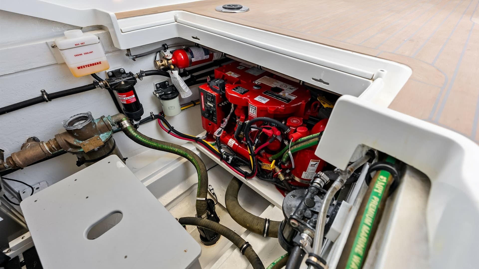 Engine Compartment with Systems Access