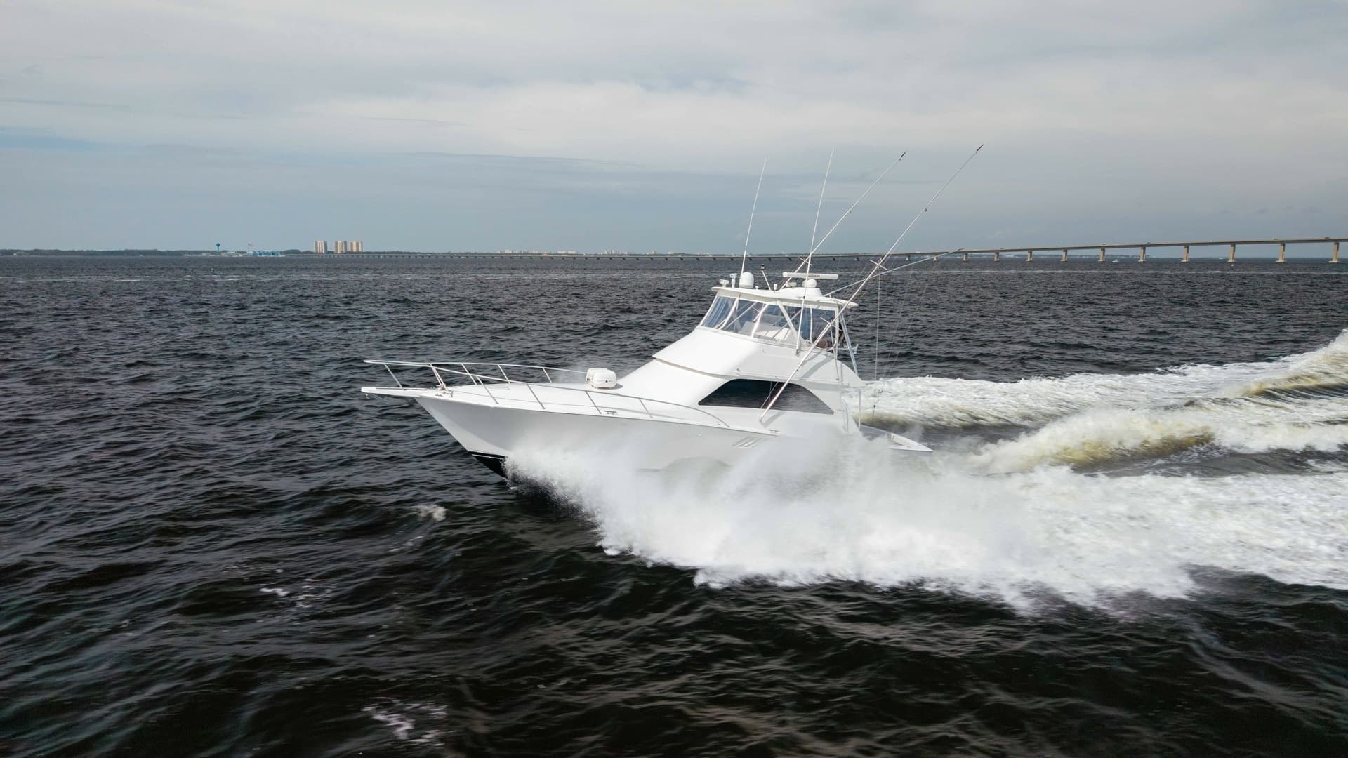 Dynamic Aerial View of Viking 45