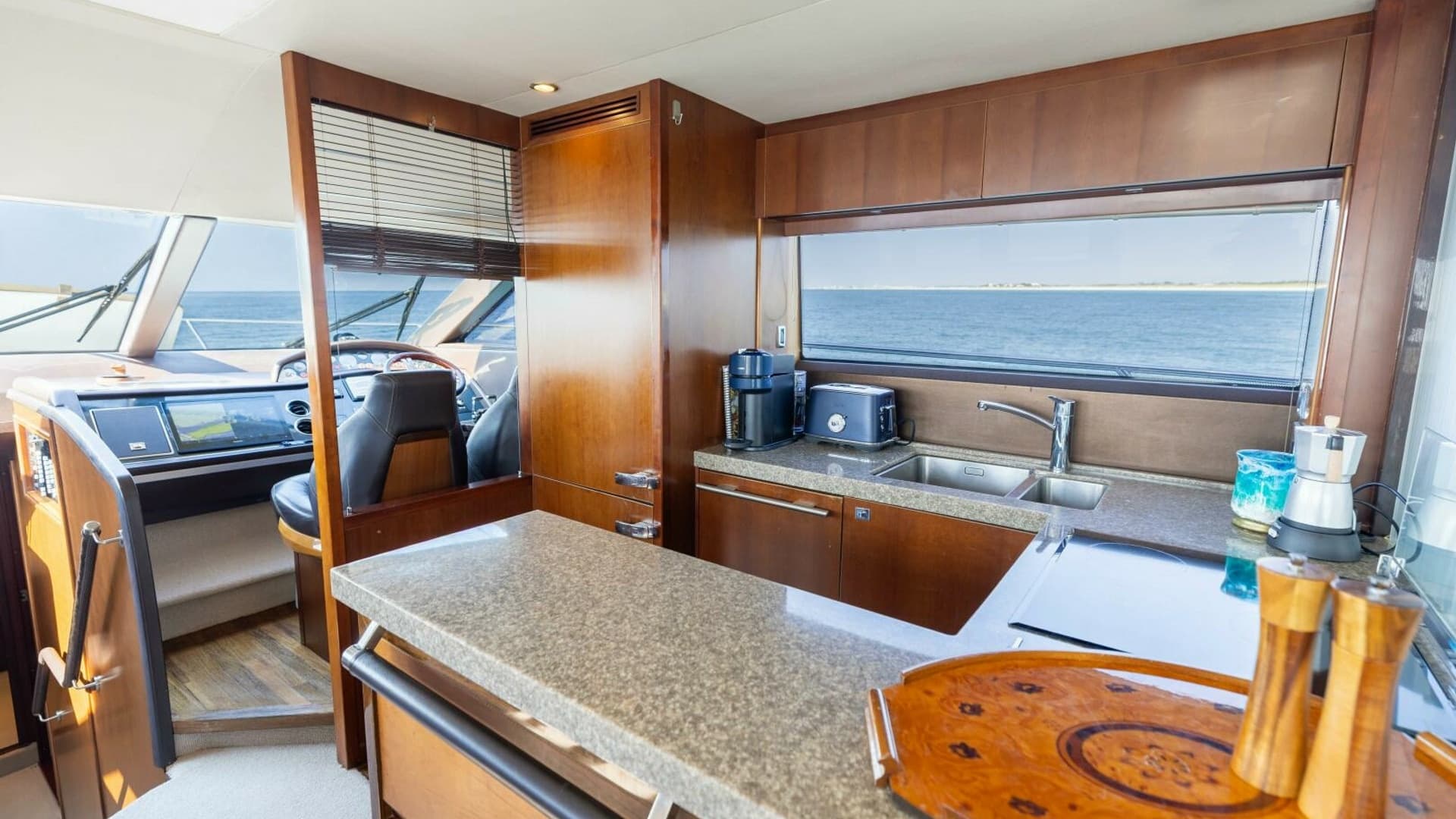 2011 Princess 64 'Harbor Story' - Galley