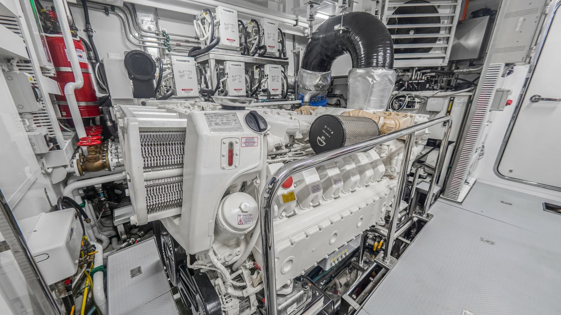 Engine Room with Advanced Machinery