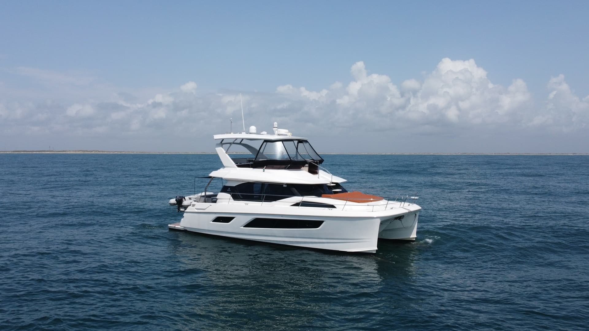 Side View of Aquila 44 CAT