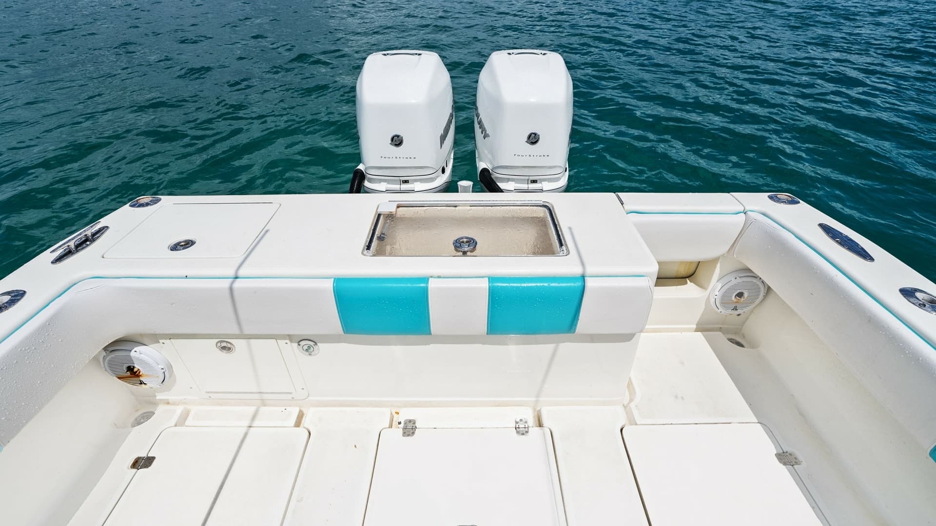 Aft Cockpit with Dual Engines