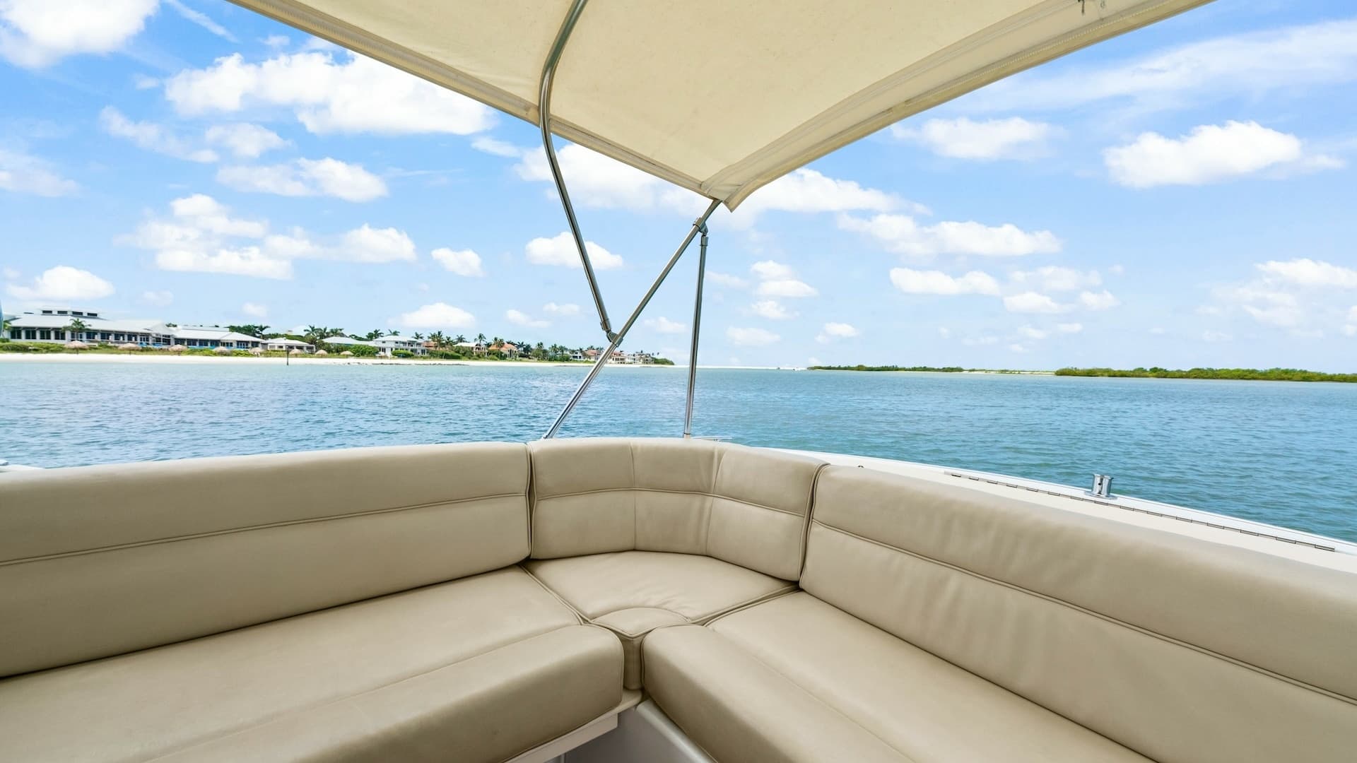 Spacious Aft Deck Seating
