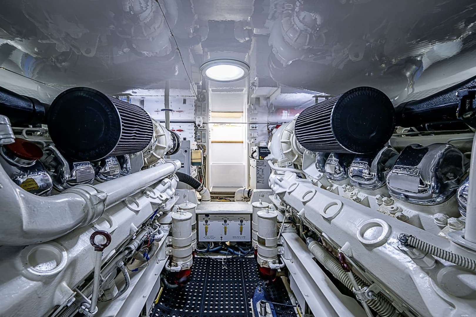 Viking 52 - Catchin Time - Engine Room