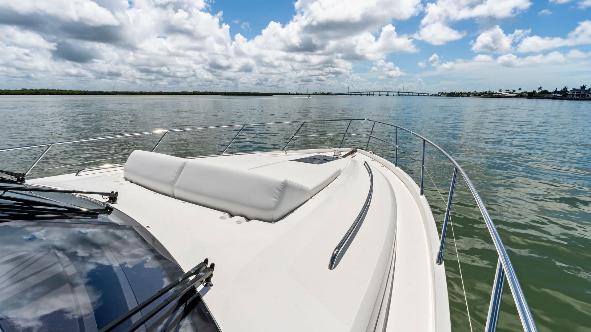 Forward Deck with Sunpad Lounge