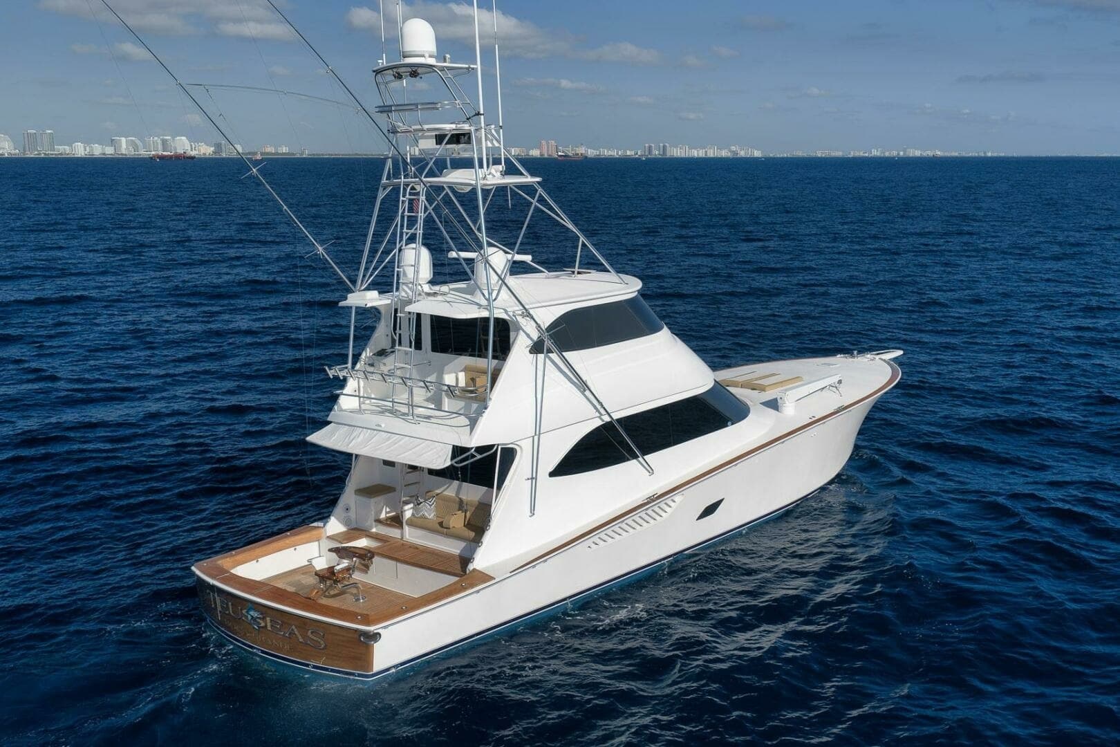2011 Viking 76 Enclosed Bridge- TEUSEAS- Profile