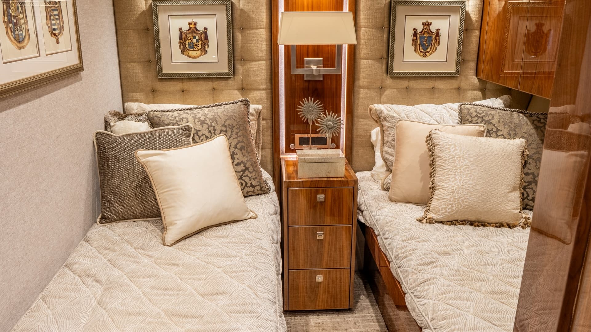 Twin Guest Stateroom Interior View