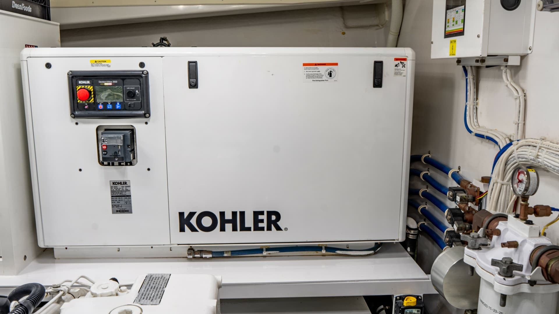2020 Viking 92 Skybridge "After Midnight" Includes A Kohler Generator.