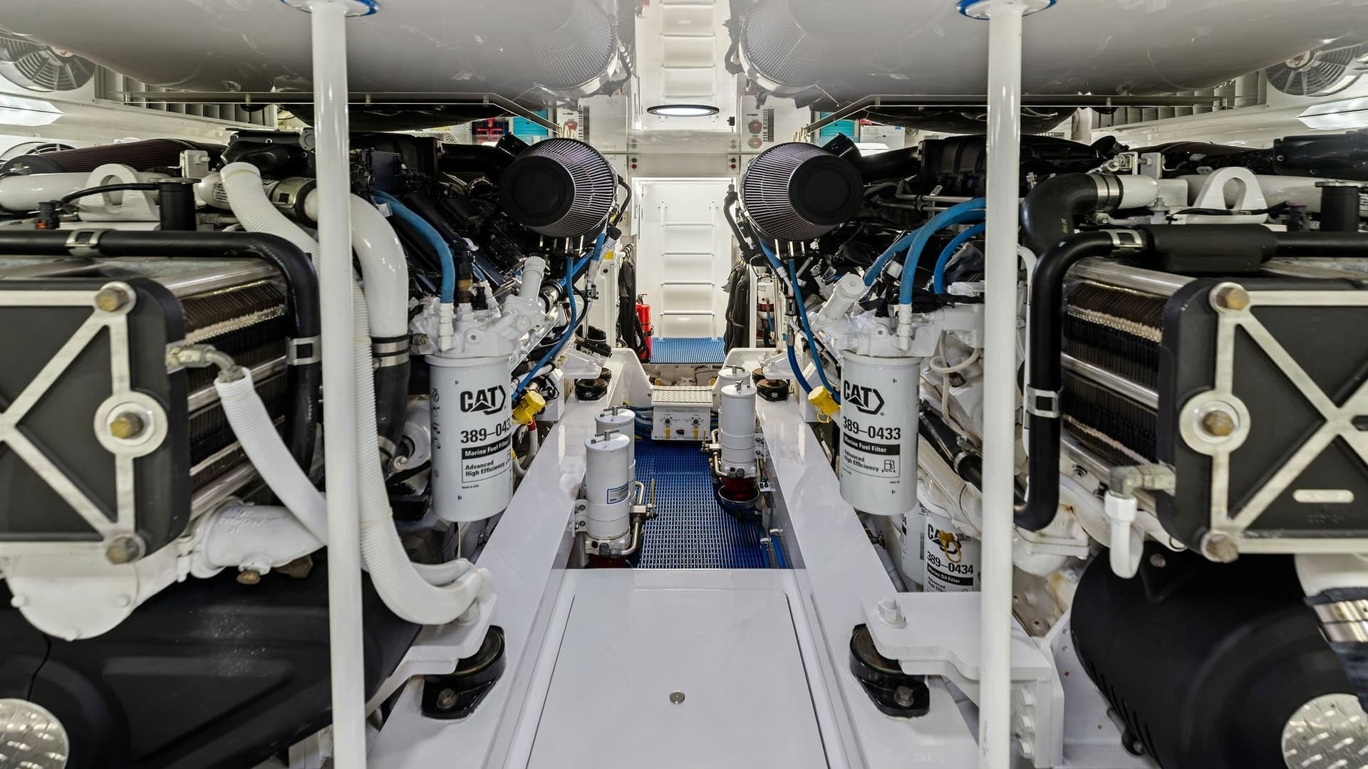 Engine Room with Twin Engines
