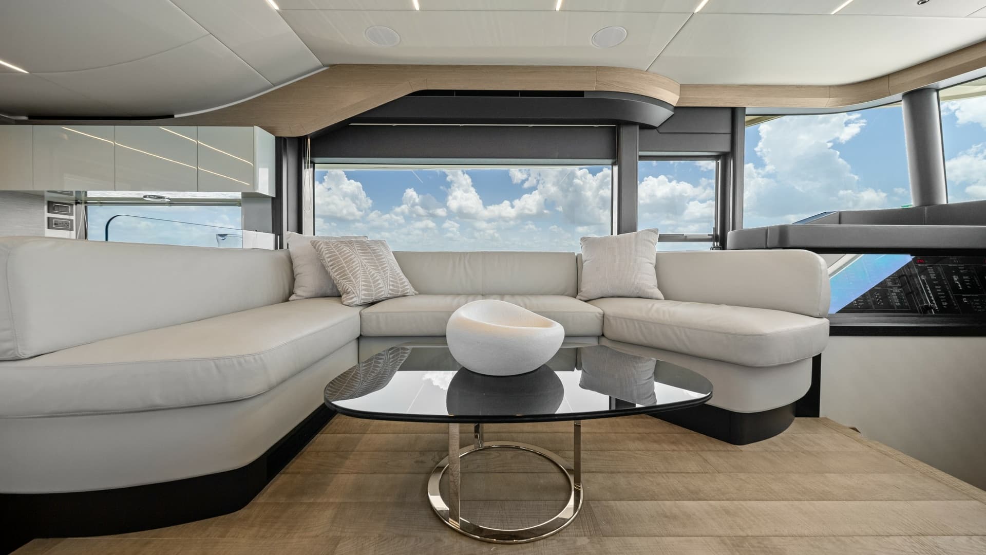 Spacious Salon with Panoramic Views