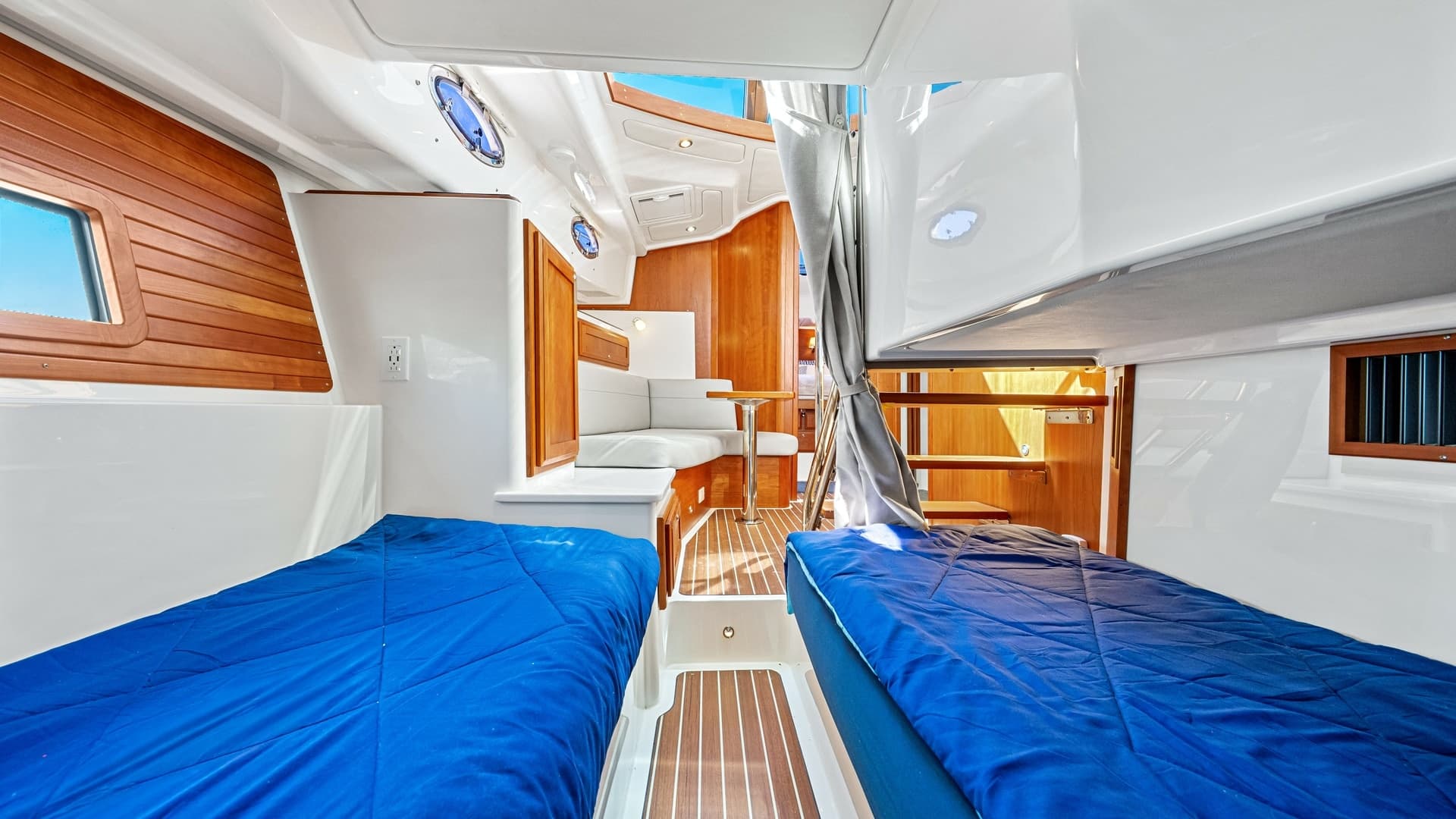 Spacious Twin Cabin Interior