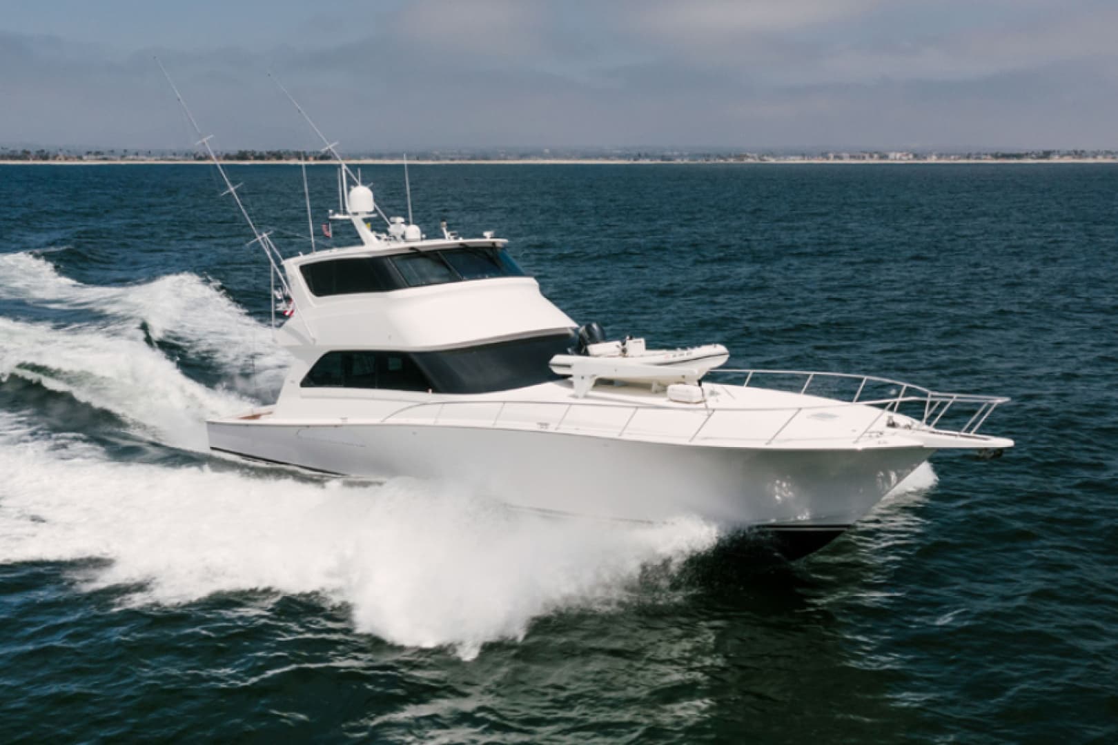 2006 Viking 74 Enclosed Bridge "Kickback"