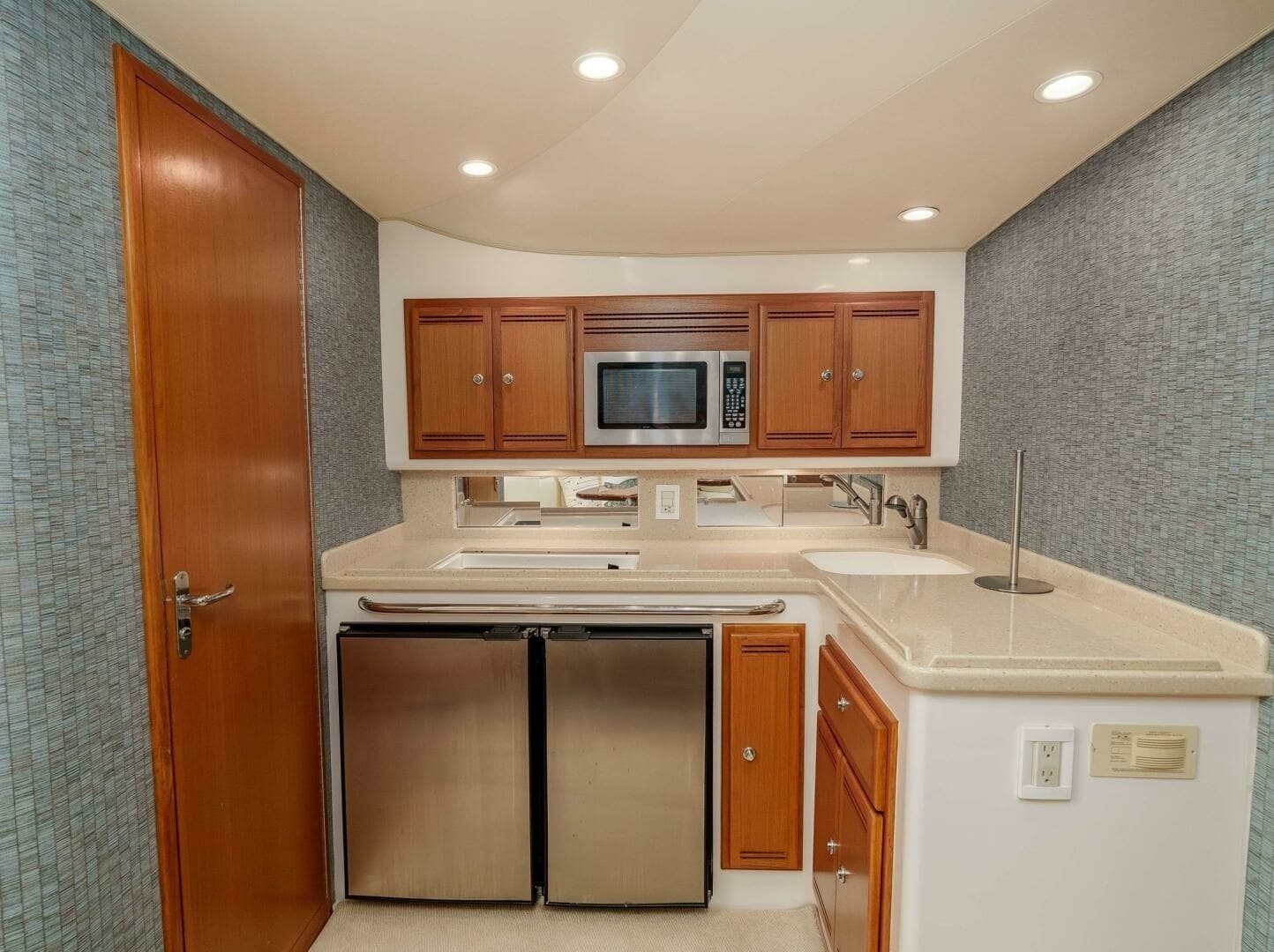 Galley with Modern Appliances