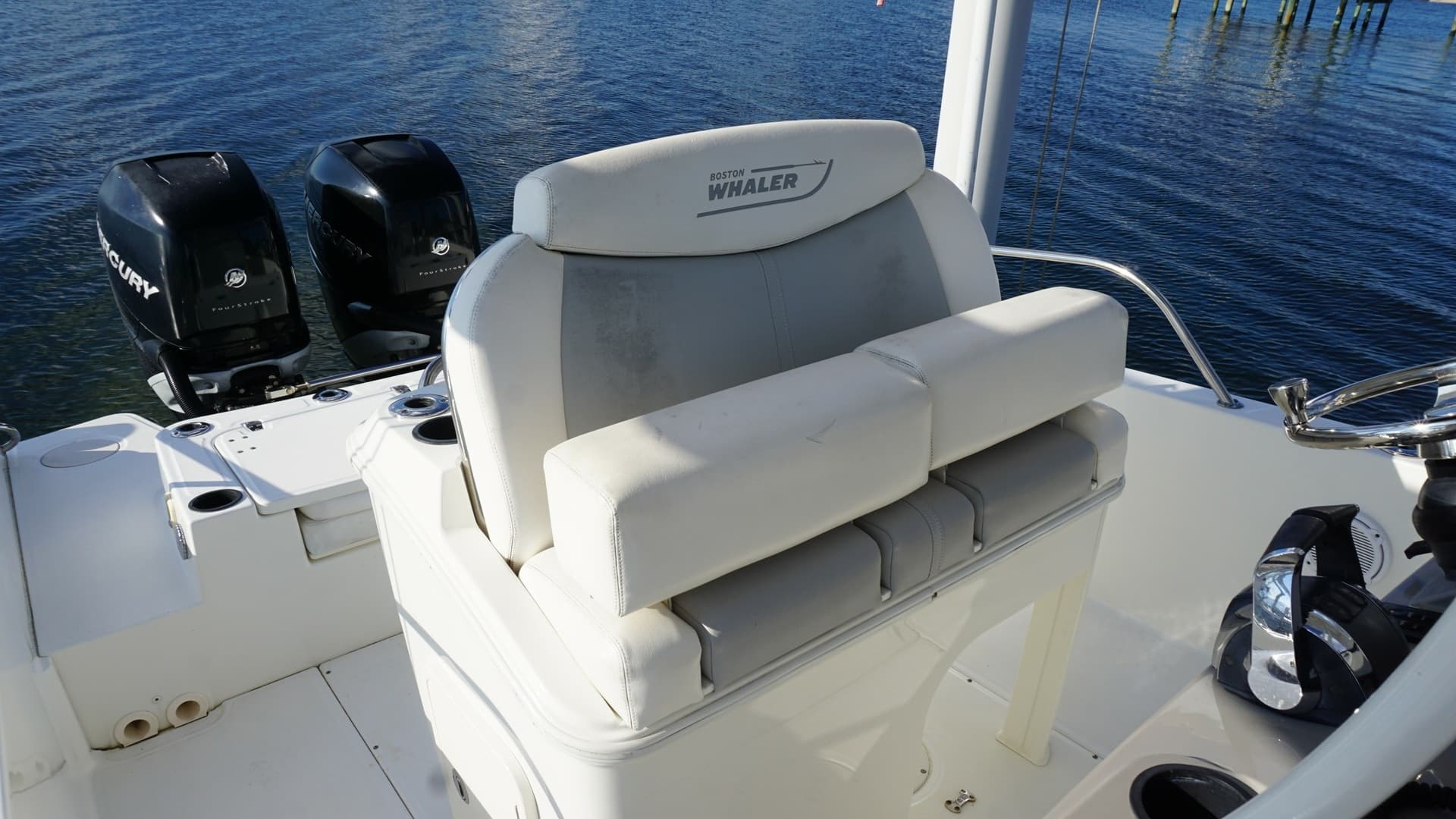 Helm Seat and Cockpit Area