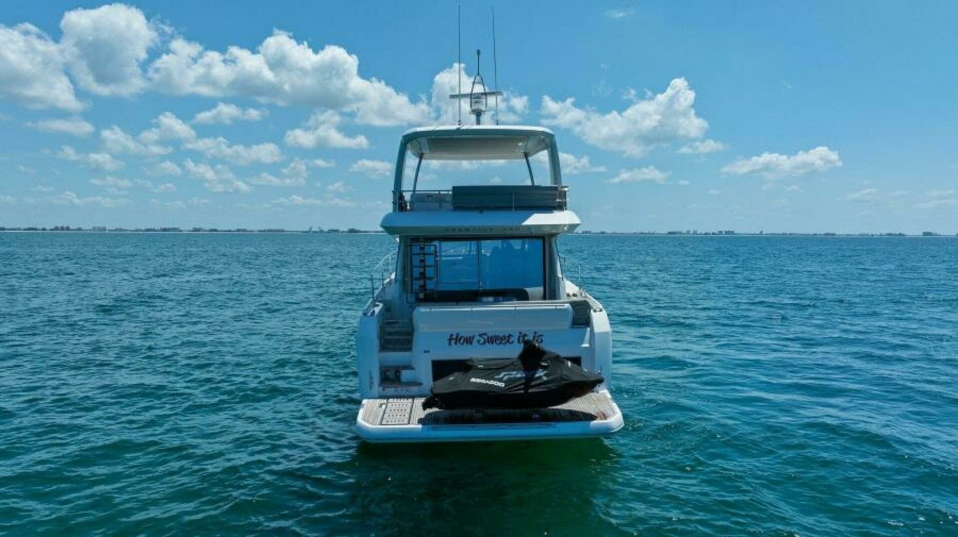 2022 59 Prestige Flybridge - How Sweet It Its - Profile