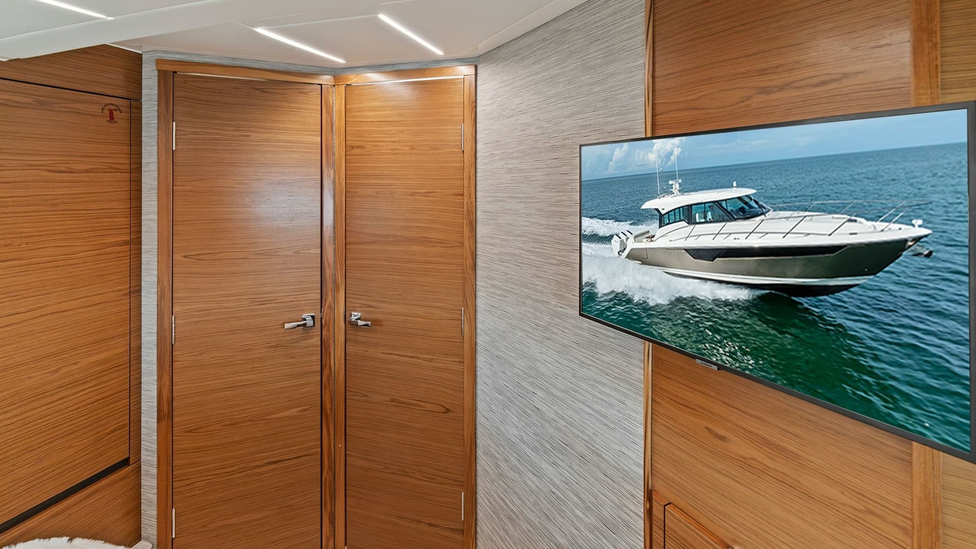 Luxurious Cabin with TV Display