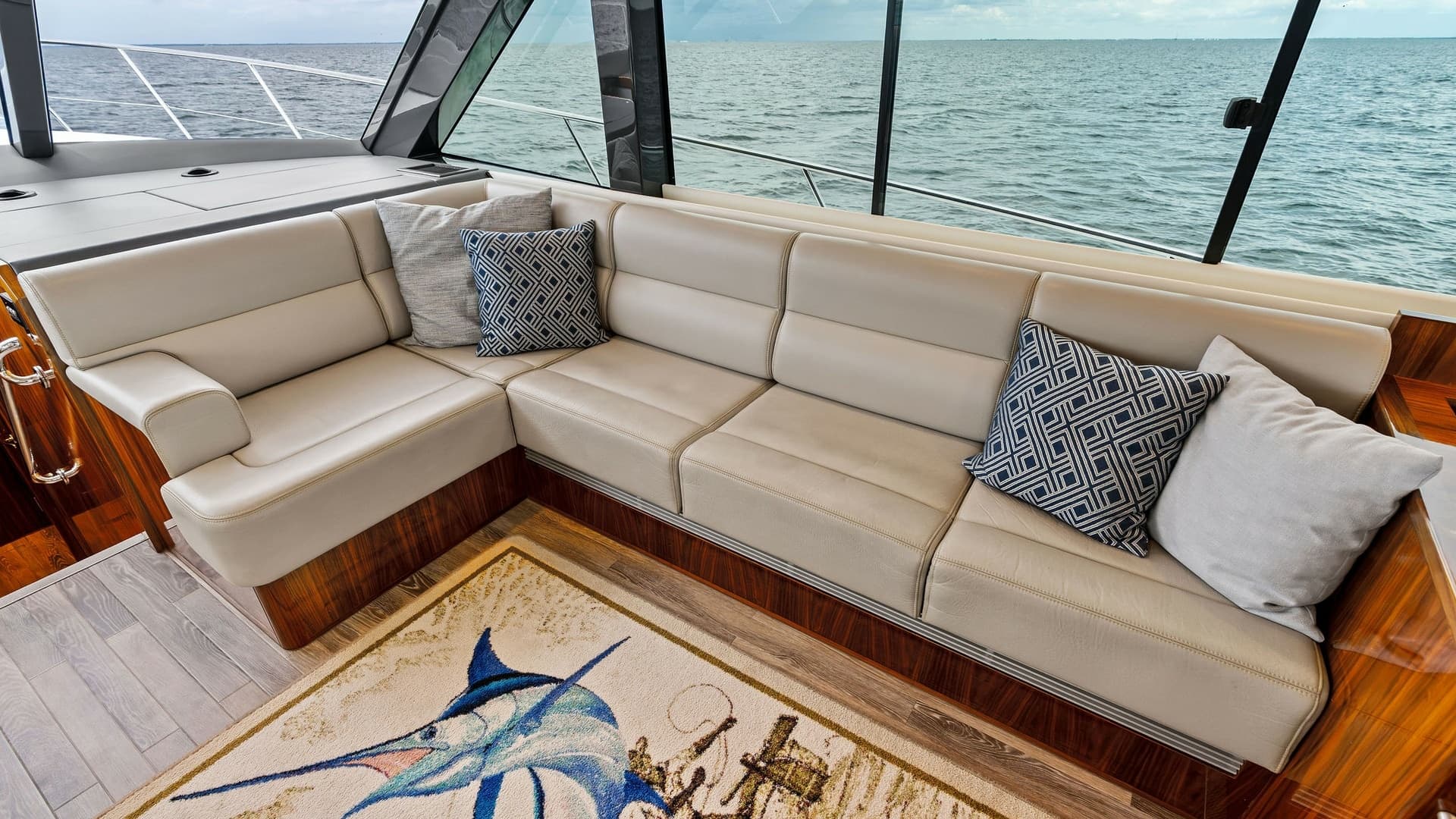 Salon Seating with Ocean View