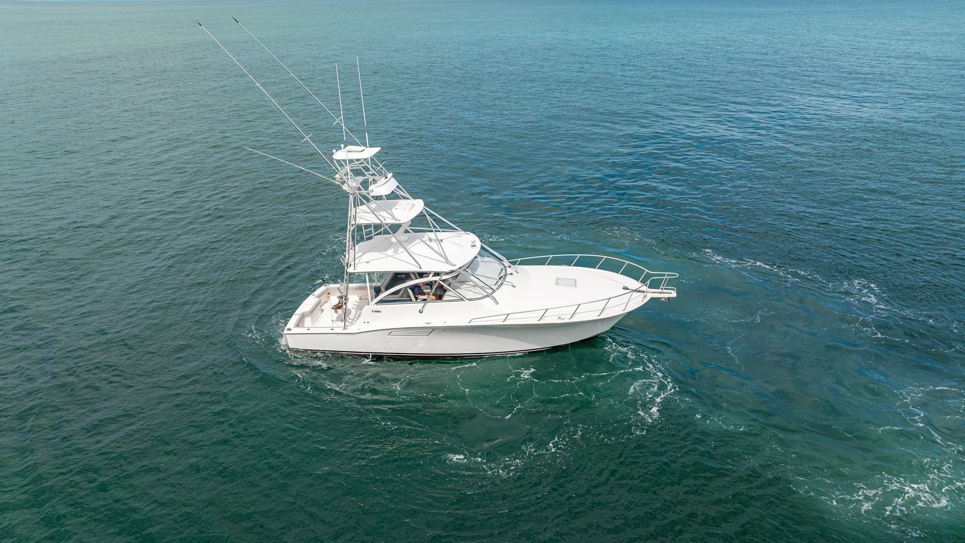 Aerial View of Cabo 40 Express