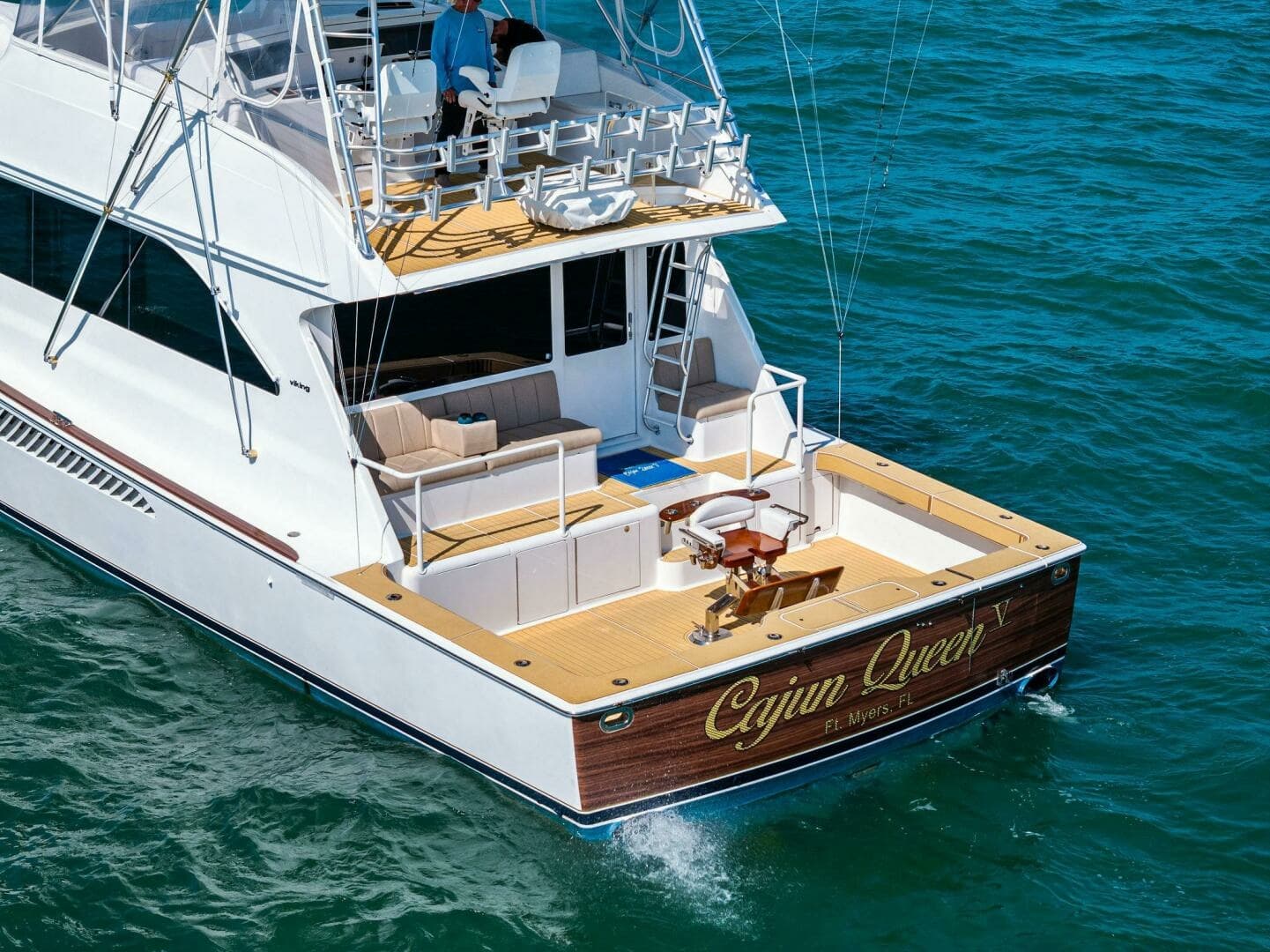 2002 Viking 65 Convertible 'Cajun Queen'