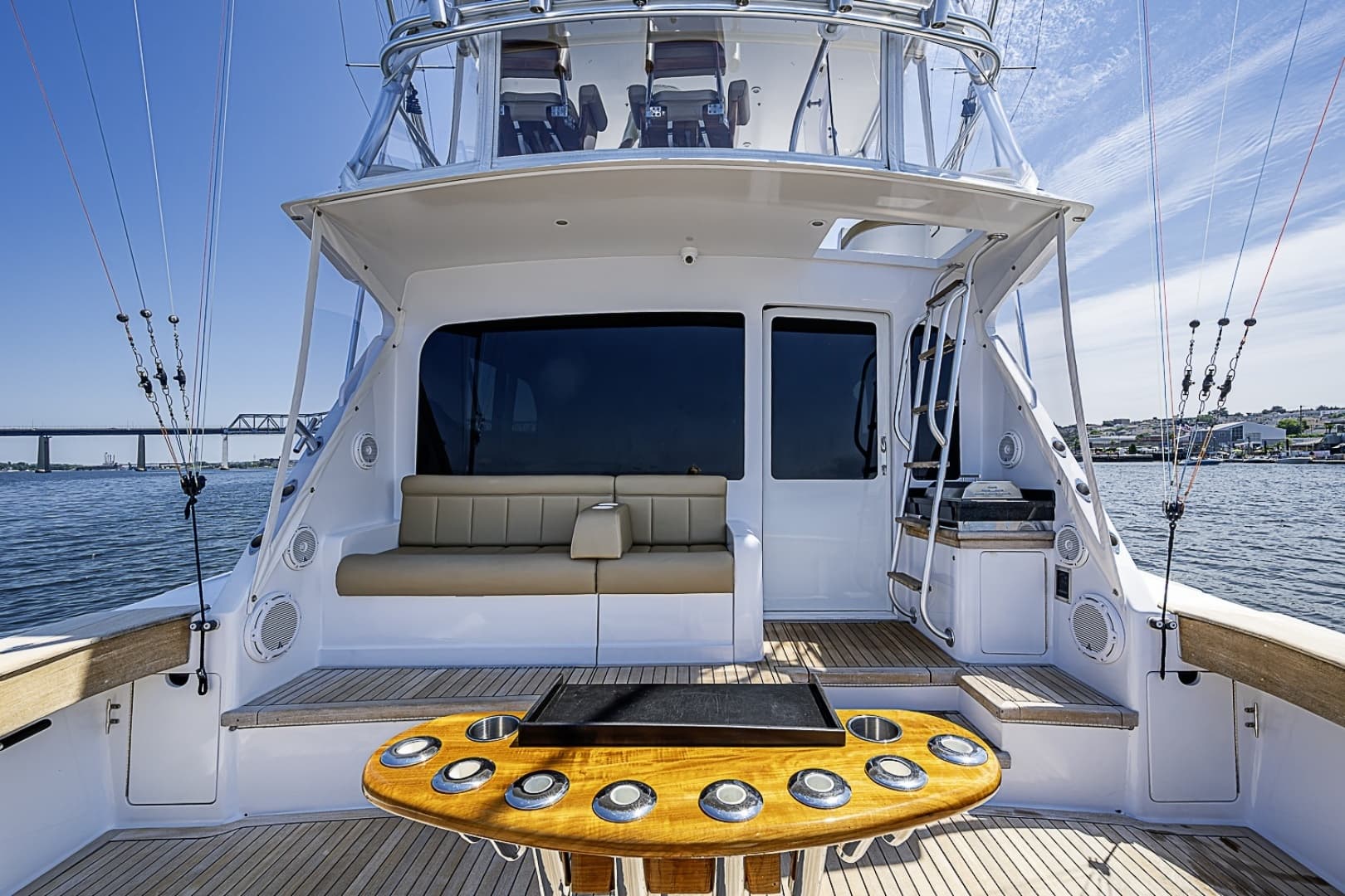 Viking 52 - Catchin Time - Cockpit