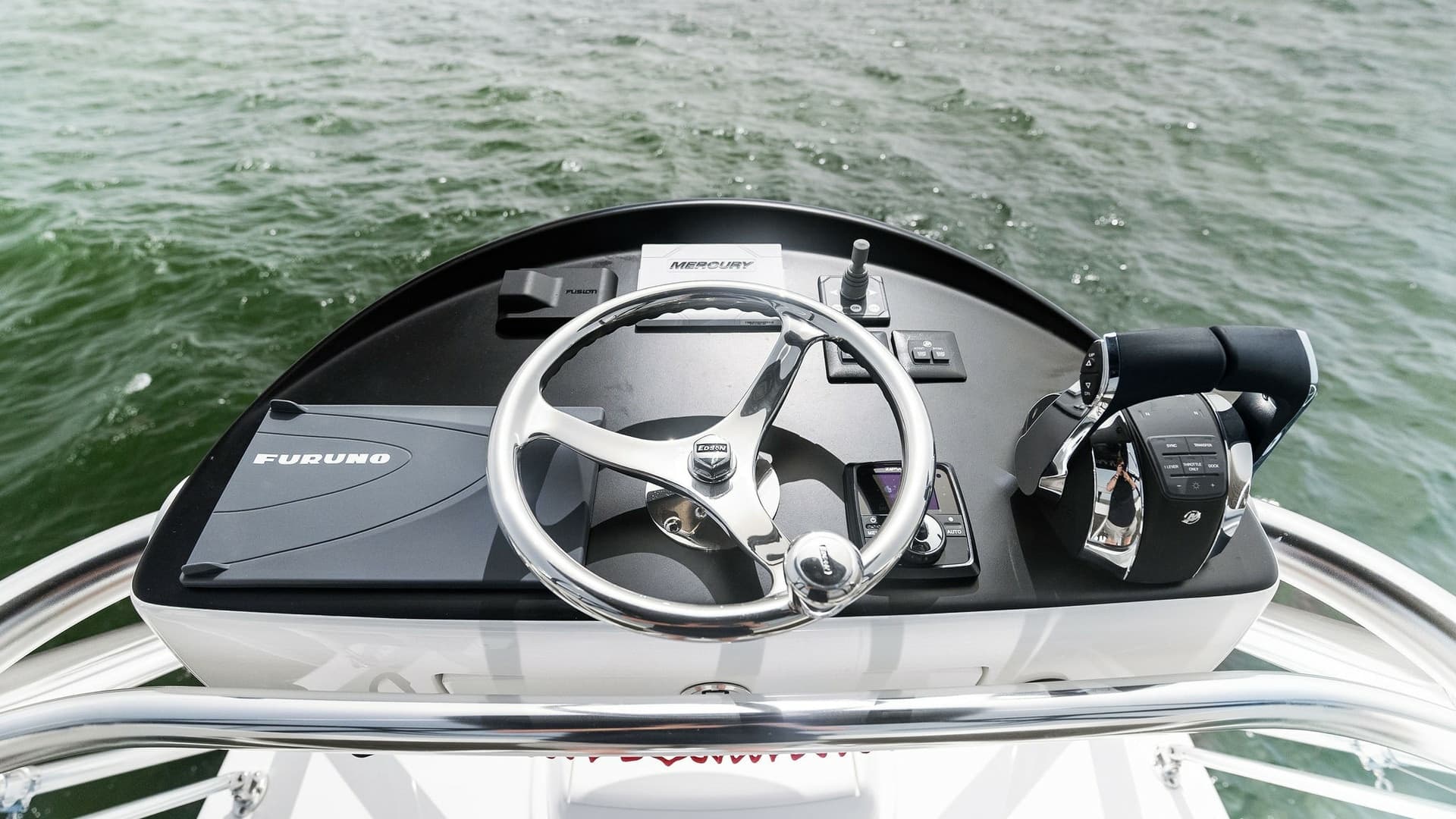 Helm Station with Navigation Controls