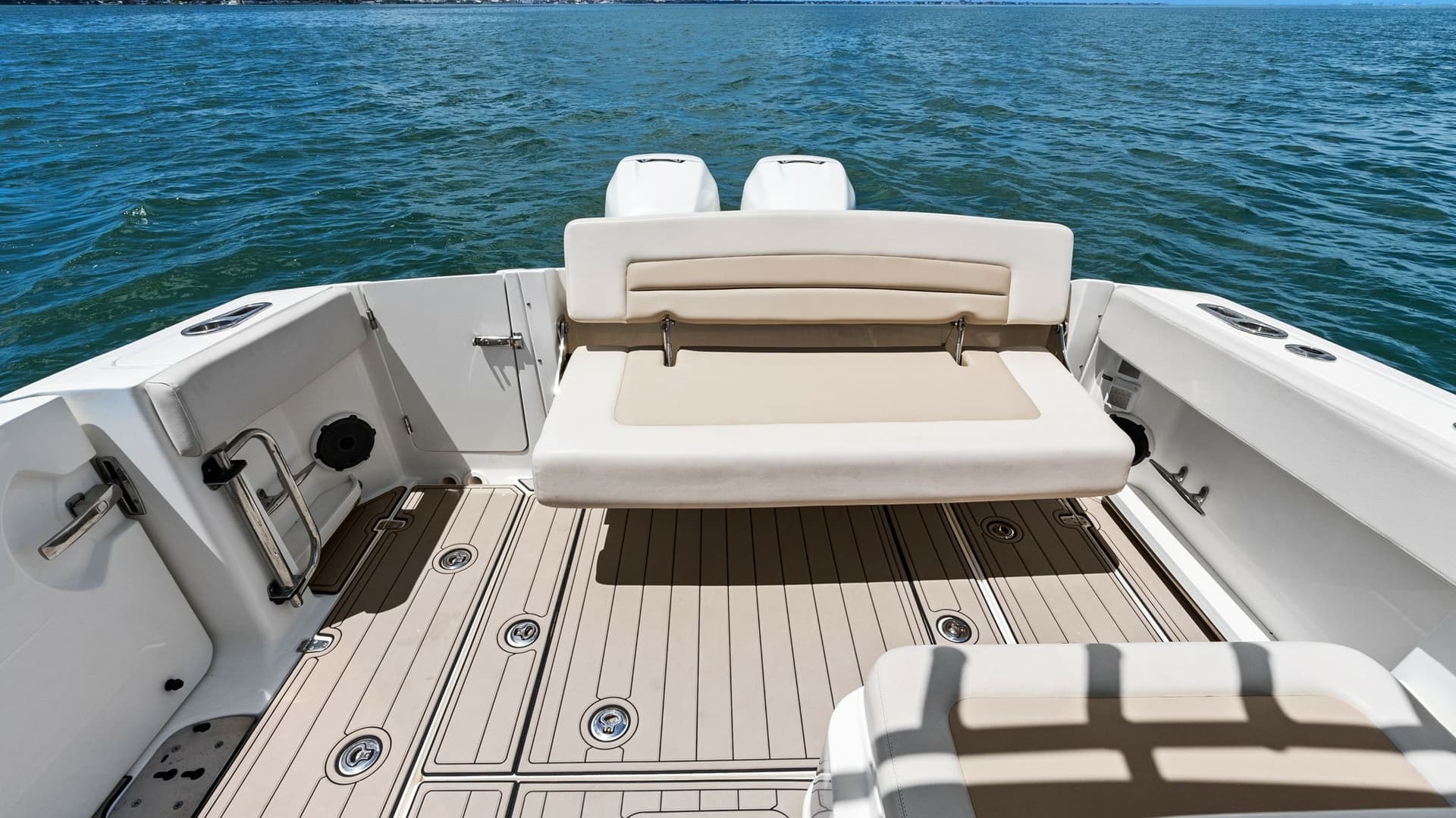 Spacious Aft Deck with Seating
