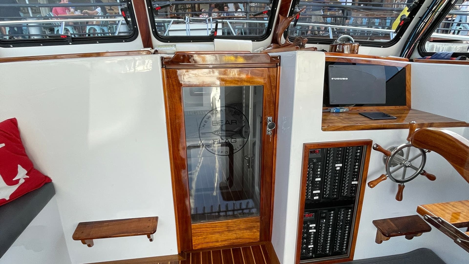 Helm Station with Electronics Console