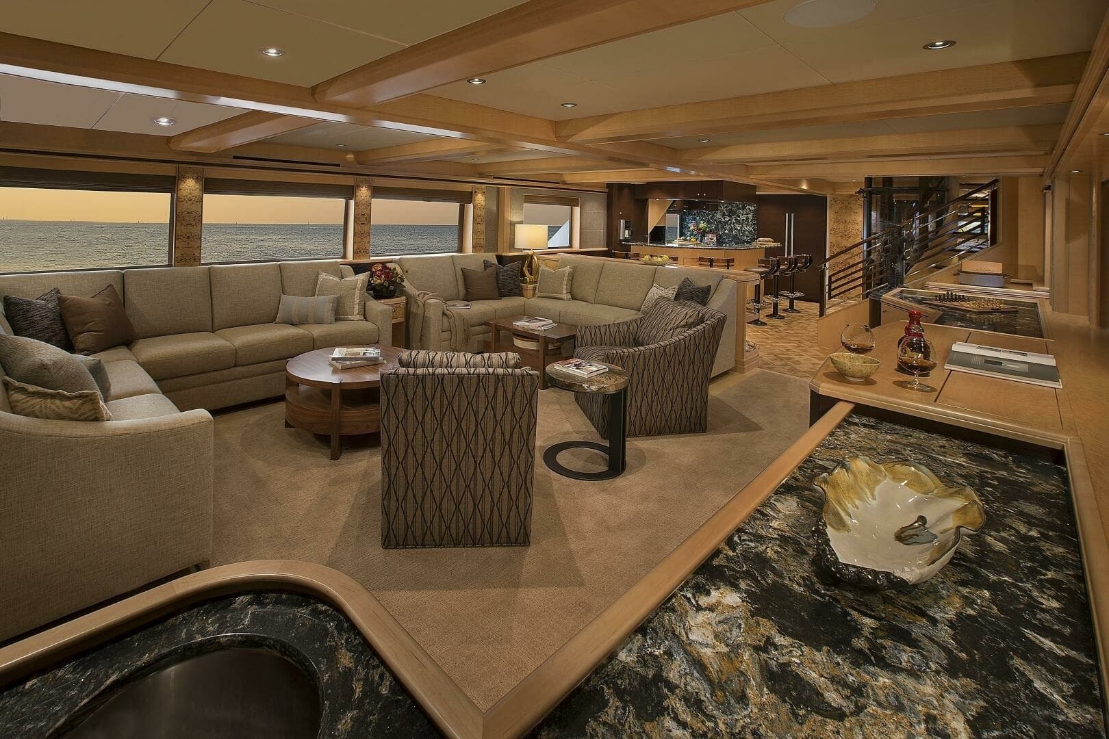 2019 115 Nordlund Expedition Yachtfisher 'Cazador' - Salon