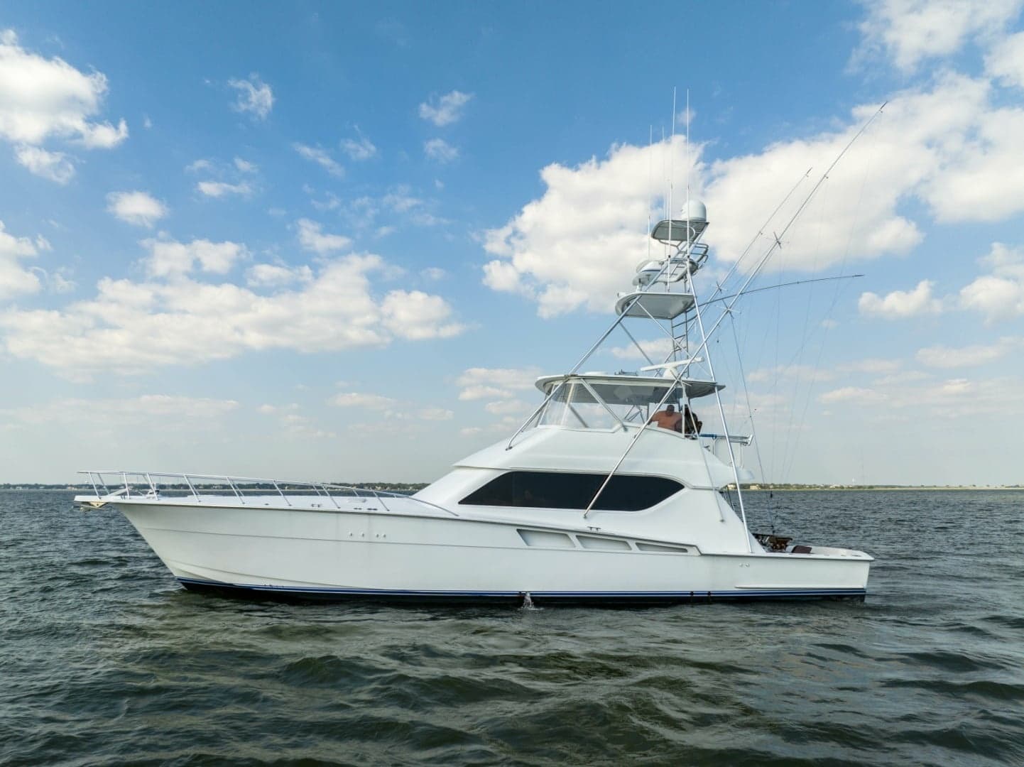 Hatteras 60 Reel Hook'Up - Exterior Profile