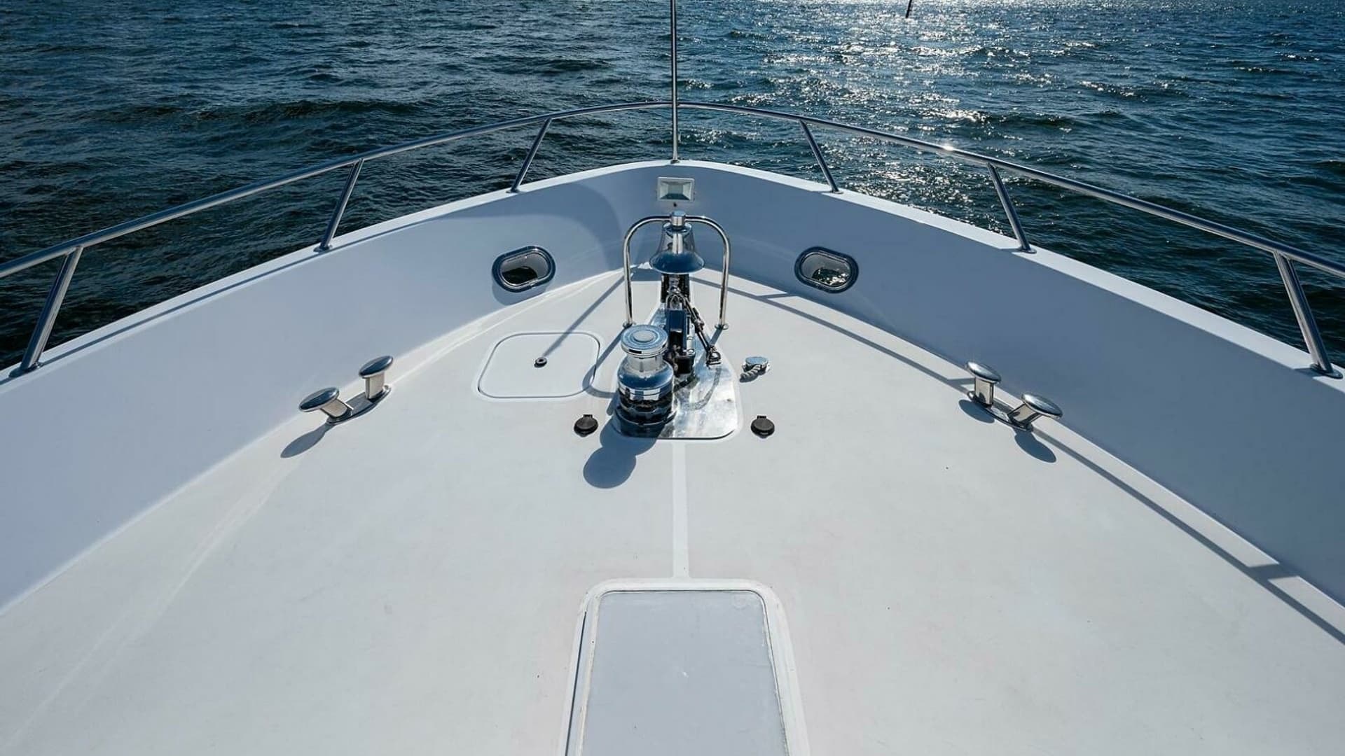 Bow Deck with Anchor Equipment