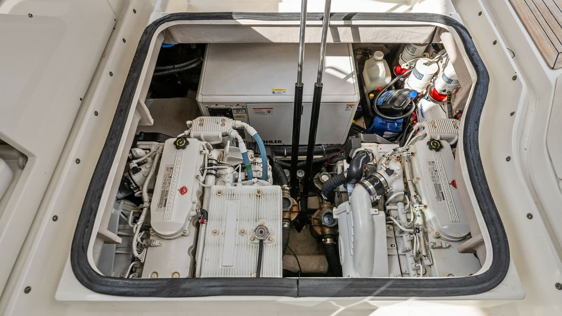 Engine Compartment View