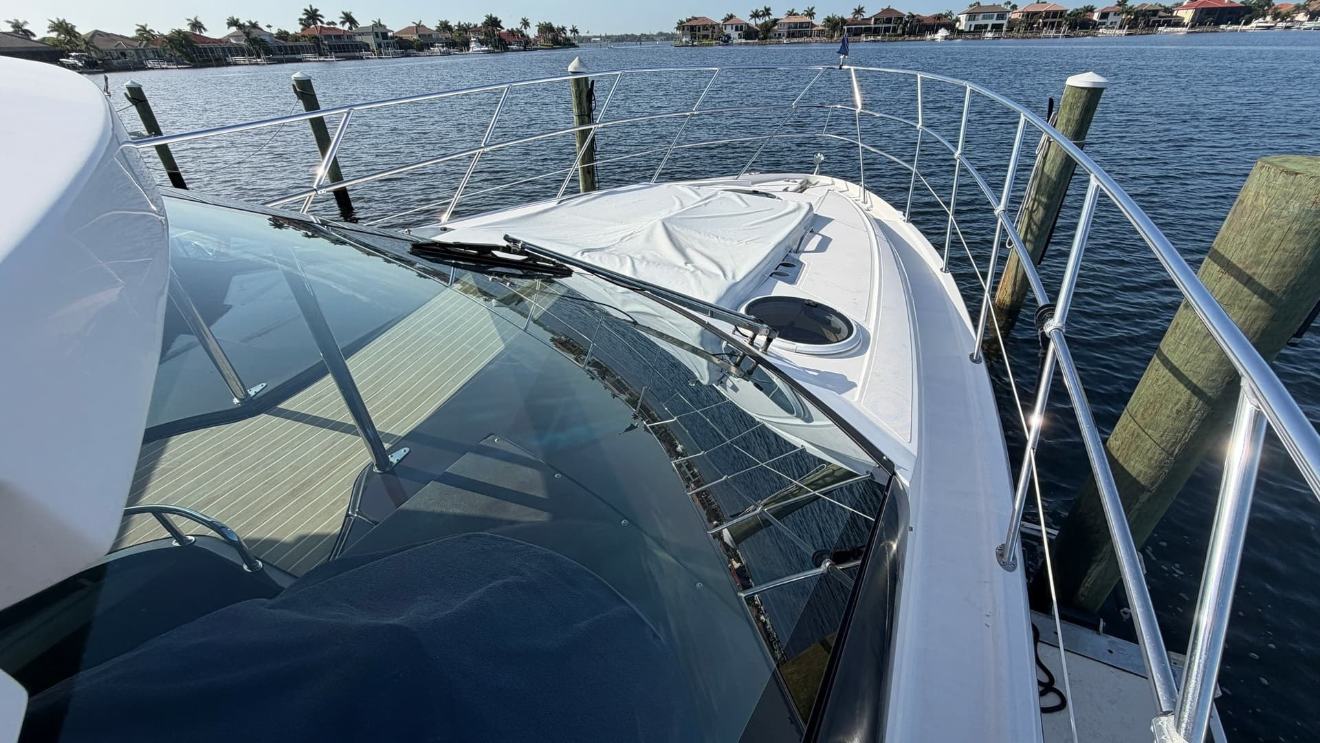 Bow View with Expansive Deck