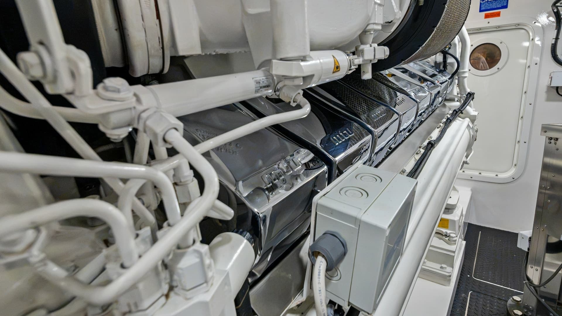 Engine Room with Advanced Machinery