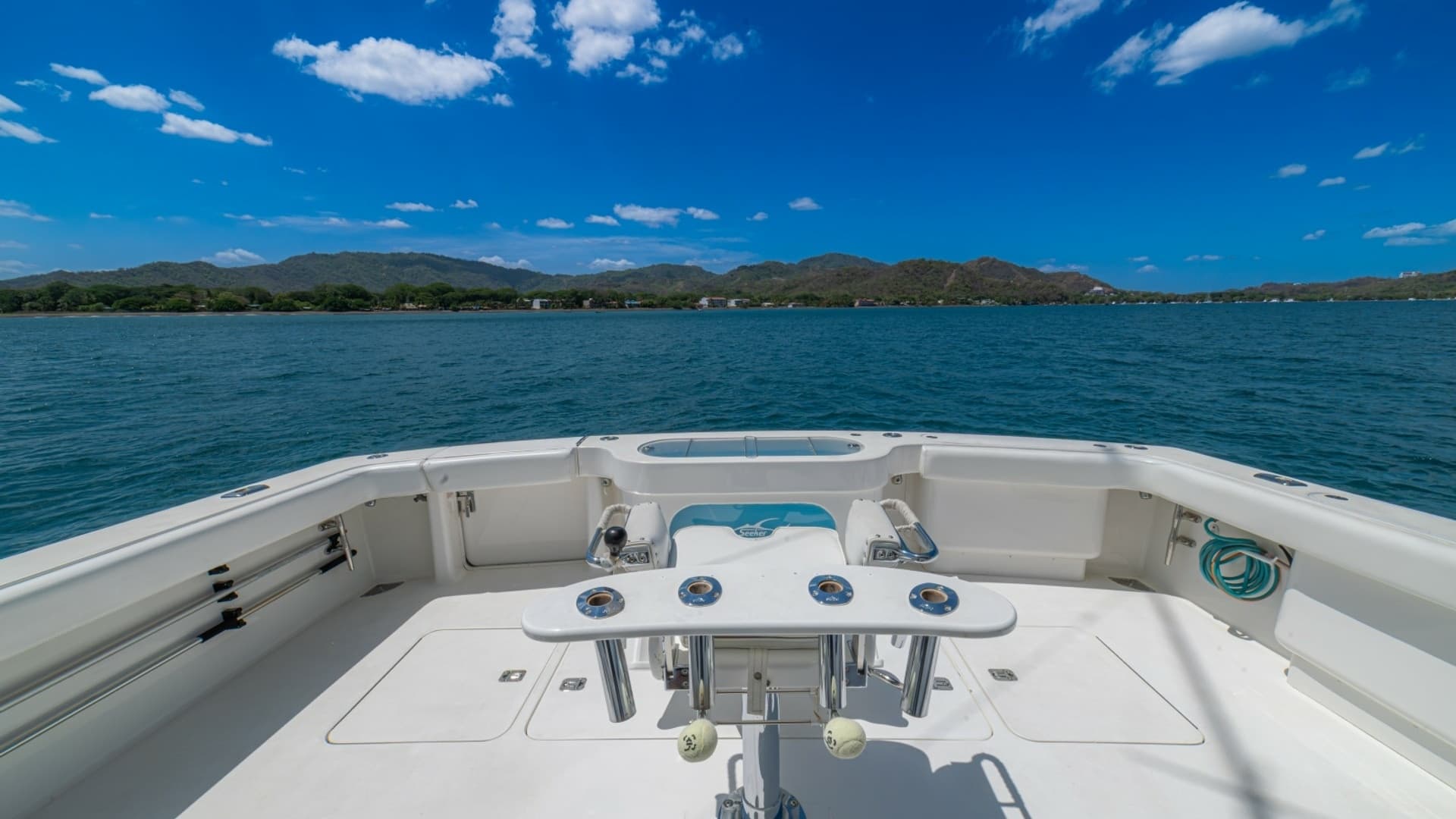 Spacious Aft Deck with Rod Holders