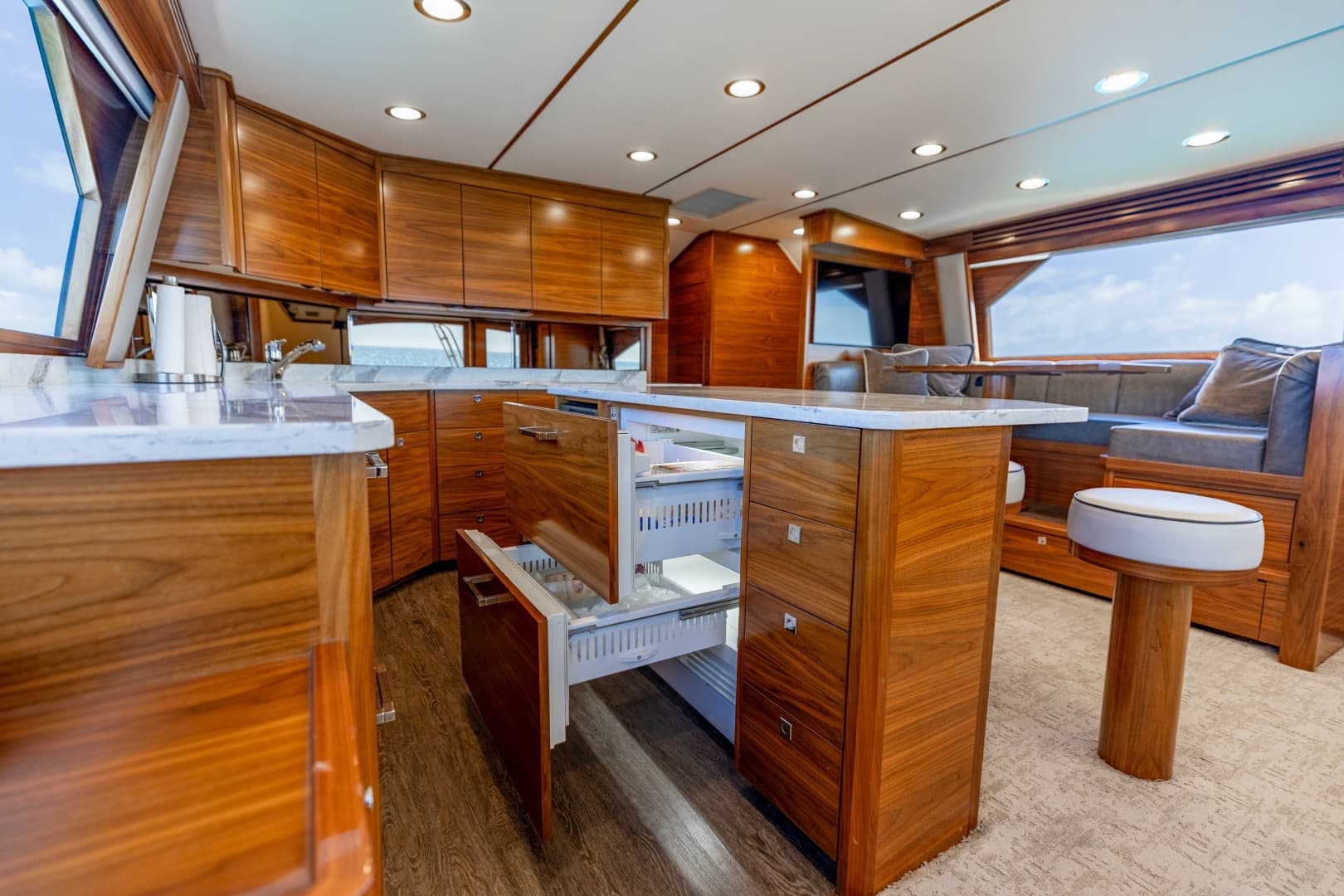 2023 Viking 72 Convertible- TEAM SUPREME- Galley