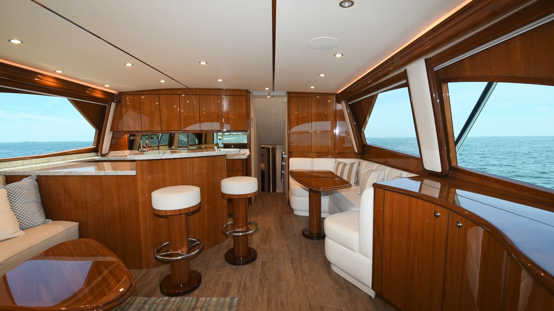 Spacious Salon with Panoramic Views