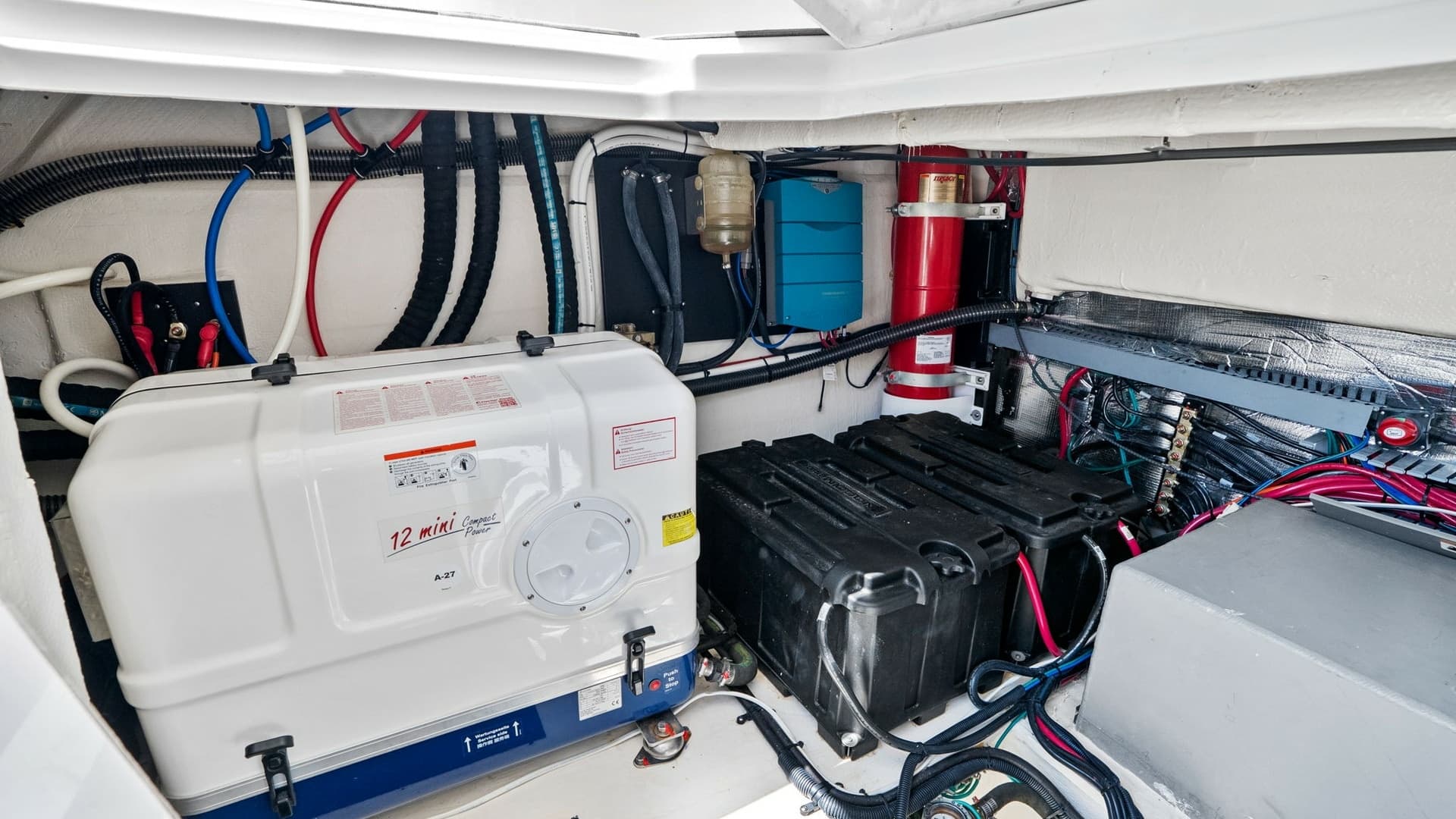 Engine Room with Generator System